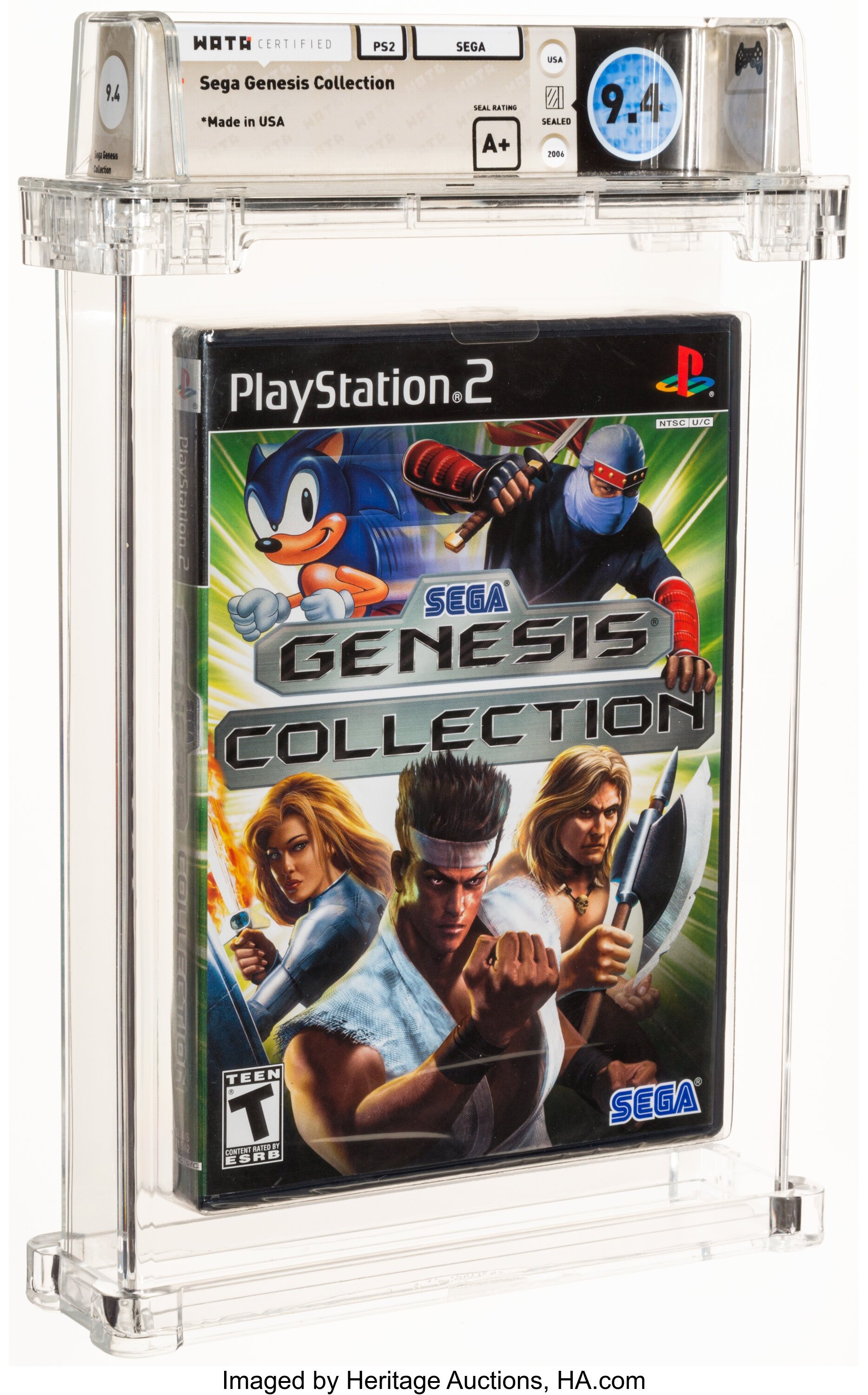 Sega Genesis Collection (PS2): PSA Pop Report & Prices