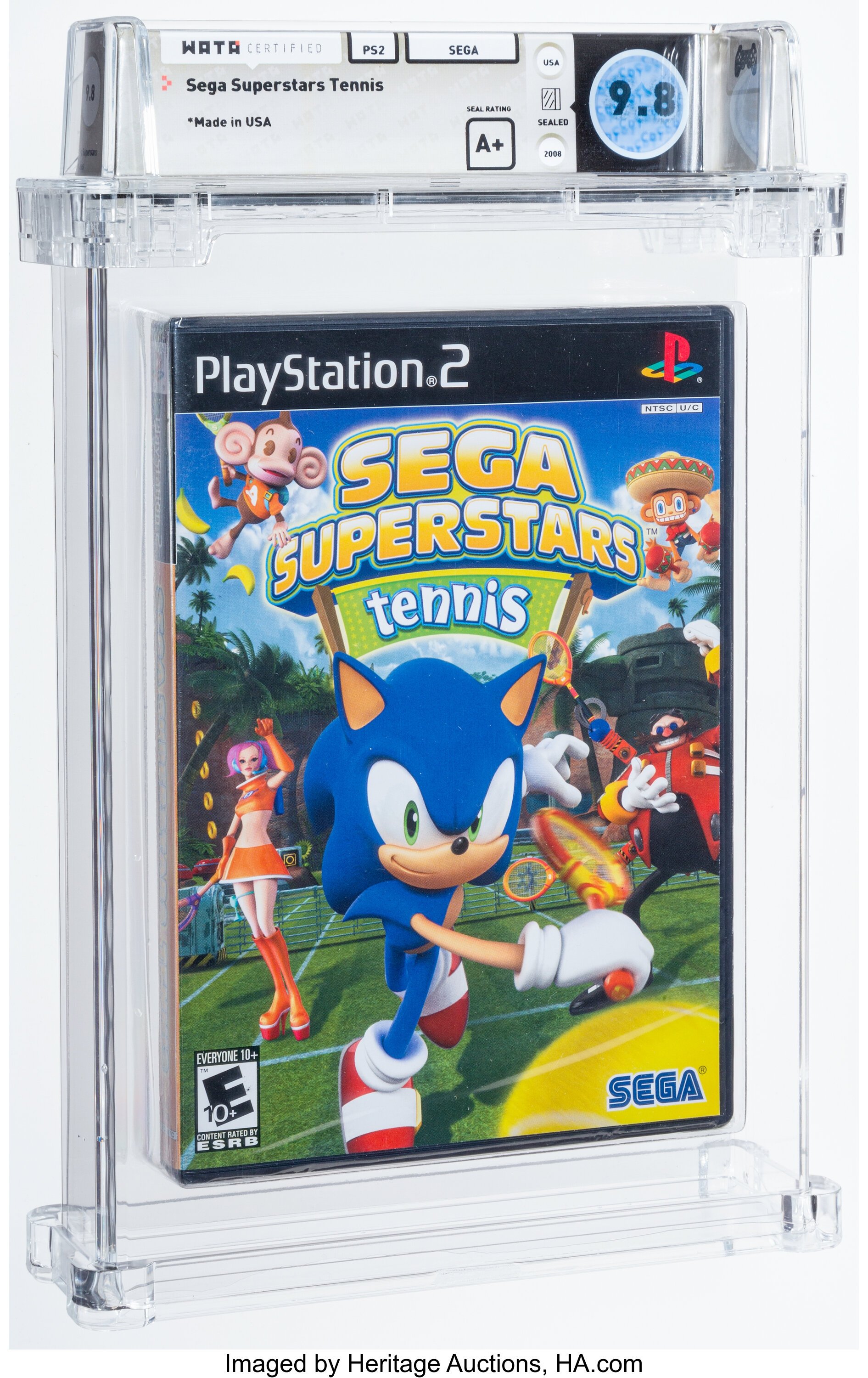 Sega Superstars Tennis (PS2): PSA Pop Report & Prices