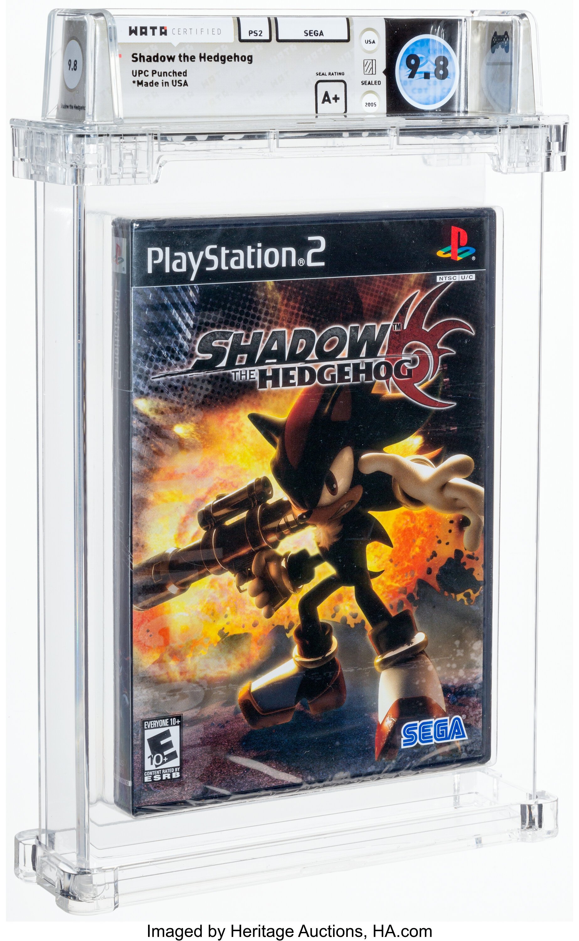 Shadow the Hedgehog (PS2): PSA Pop Report & Prices