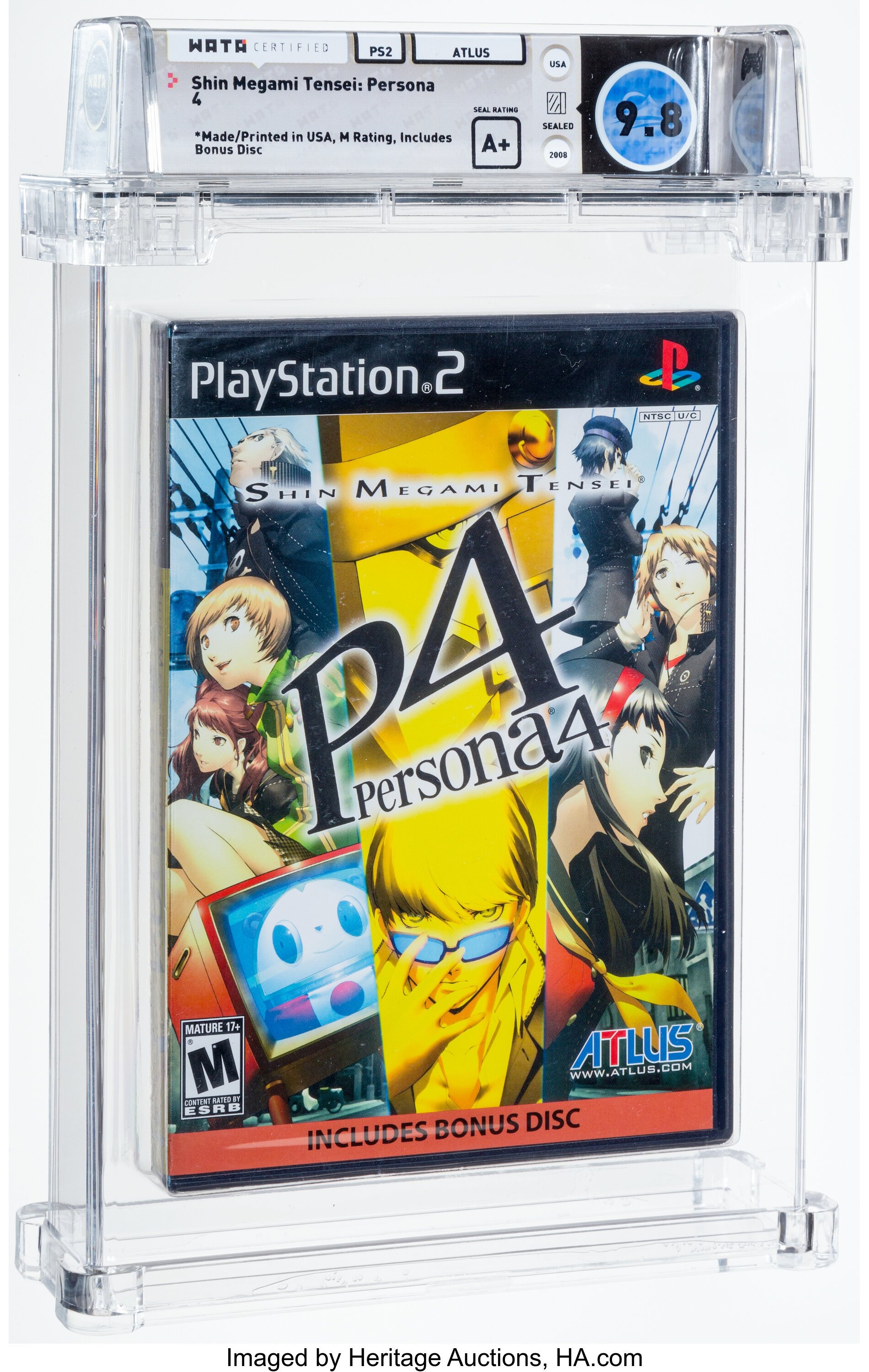 Shin Megami Tensei: Persona 4 (PS2) — PSA Pop & Prices