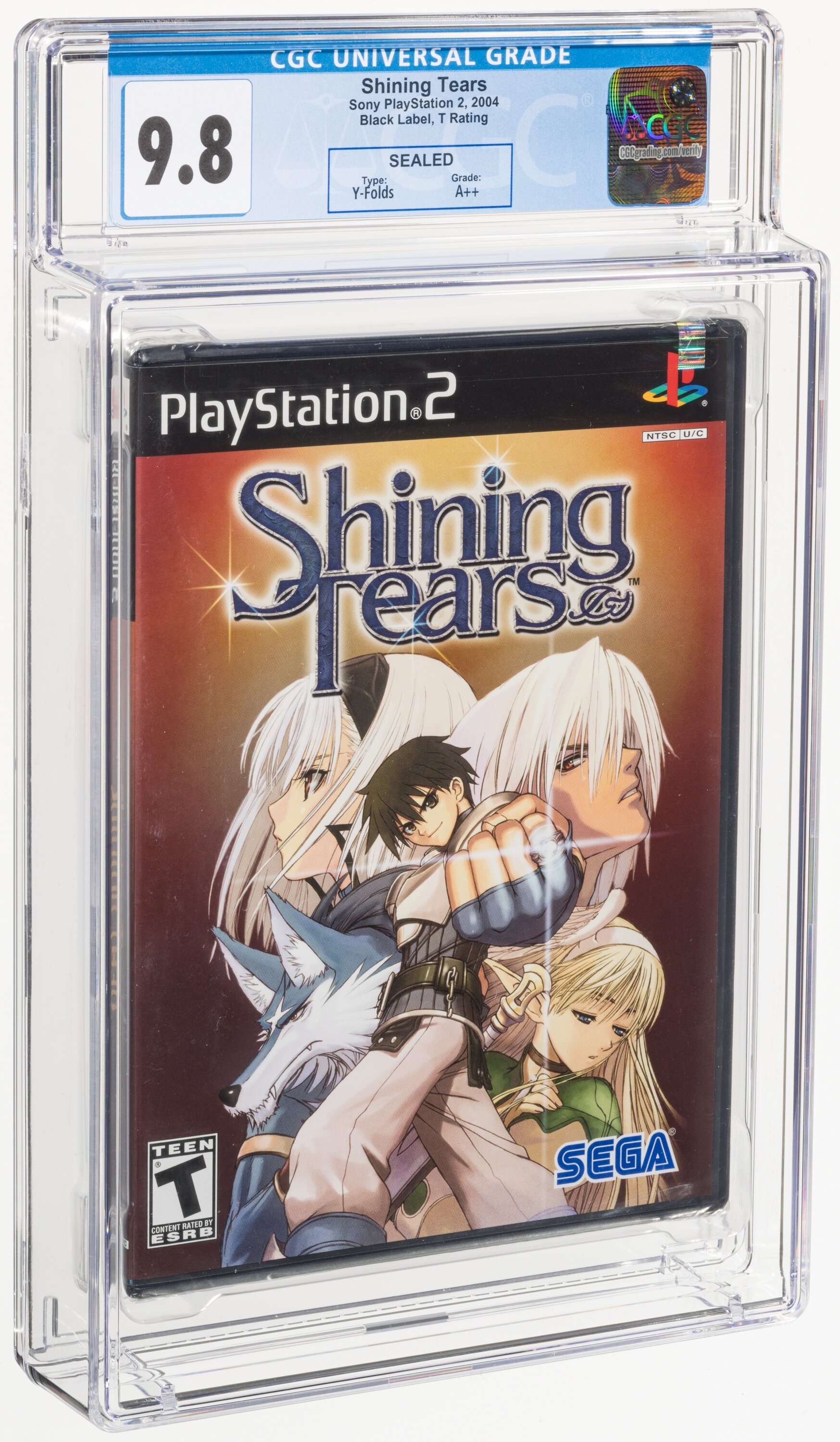 Shining Tears (PS2): PSA Pop Report & Prices