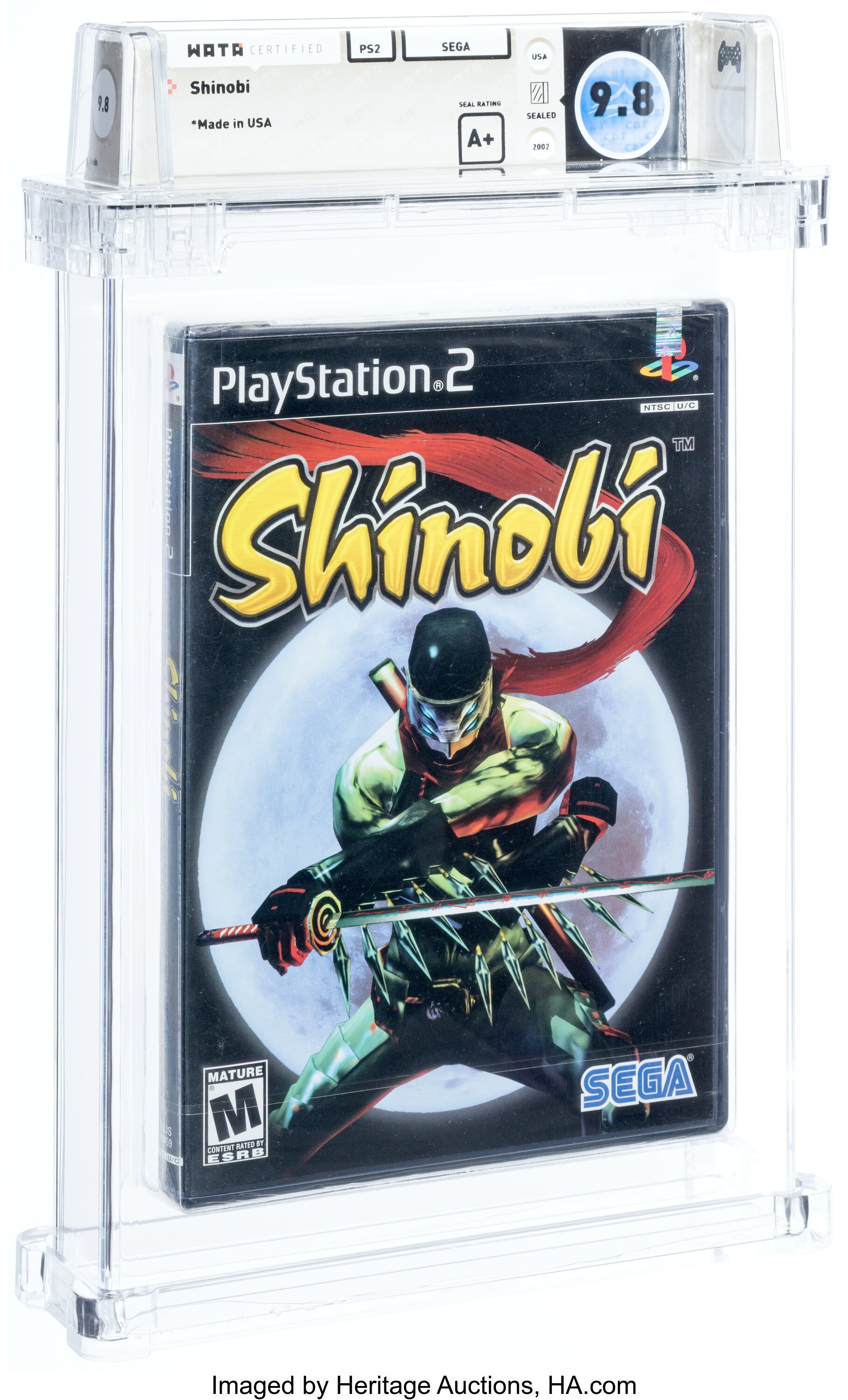 Shinobi (PS2): PSA Pop Report & Prices
