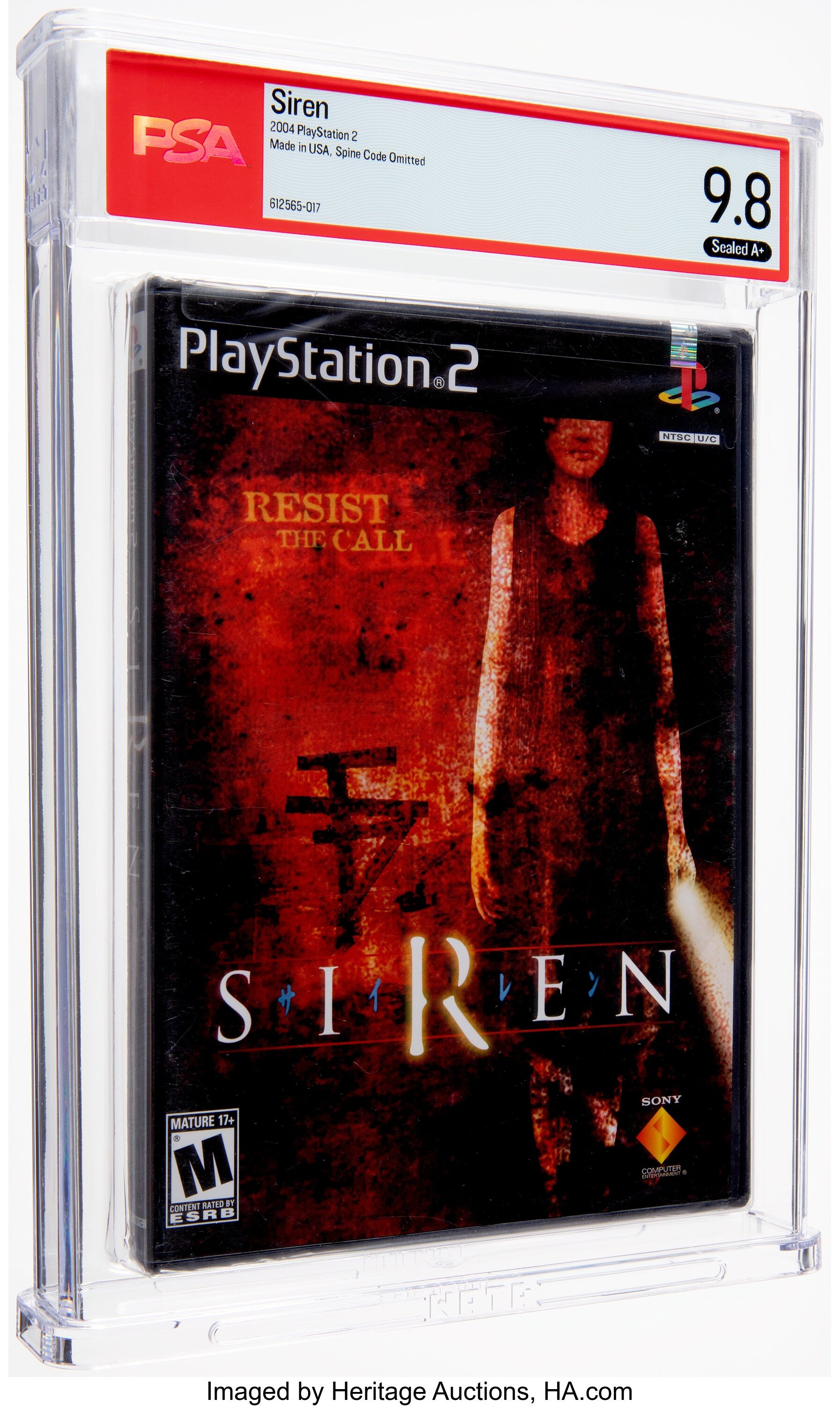Siren (PS2): PSA Pop Report & Prices