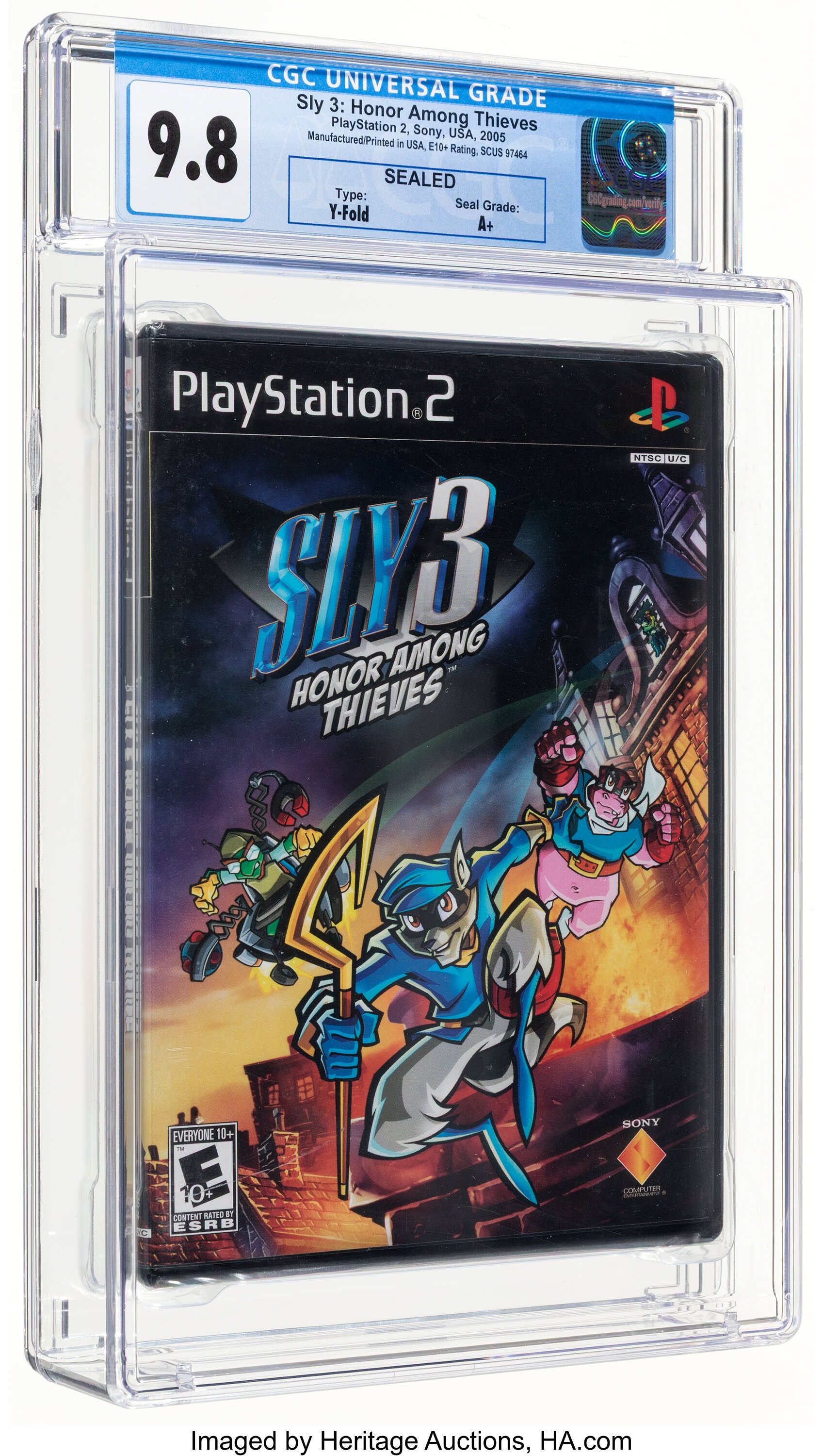 Sly 3: Honor Among Thieves (PS2) — PSA Pop Report & Prices