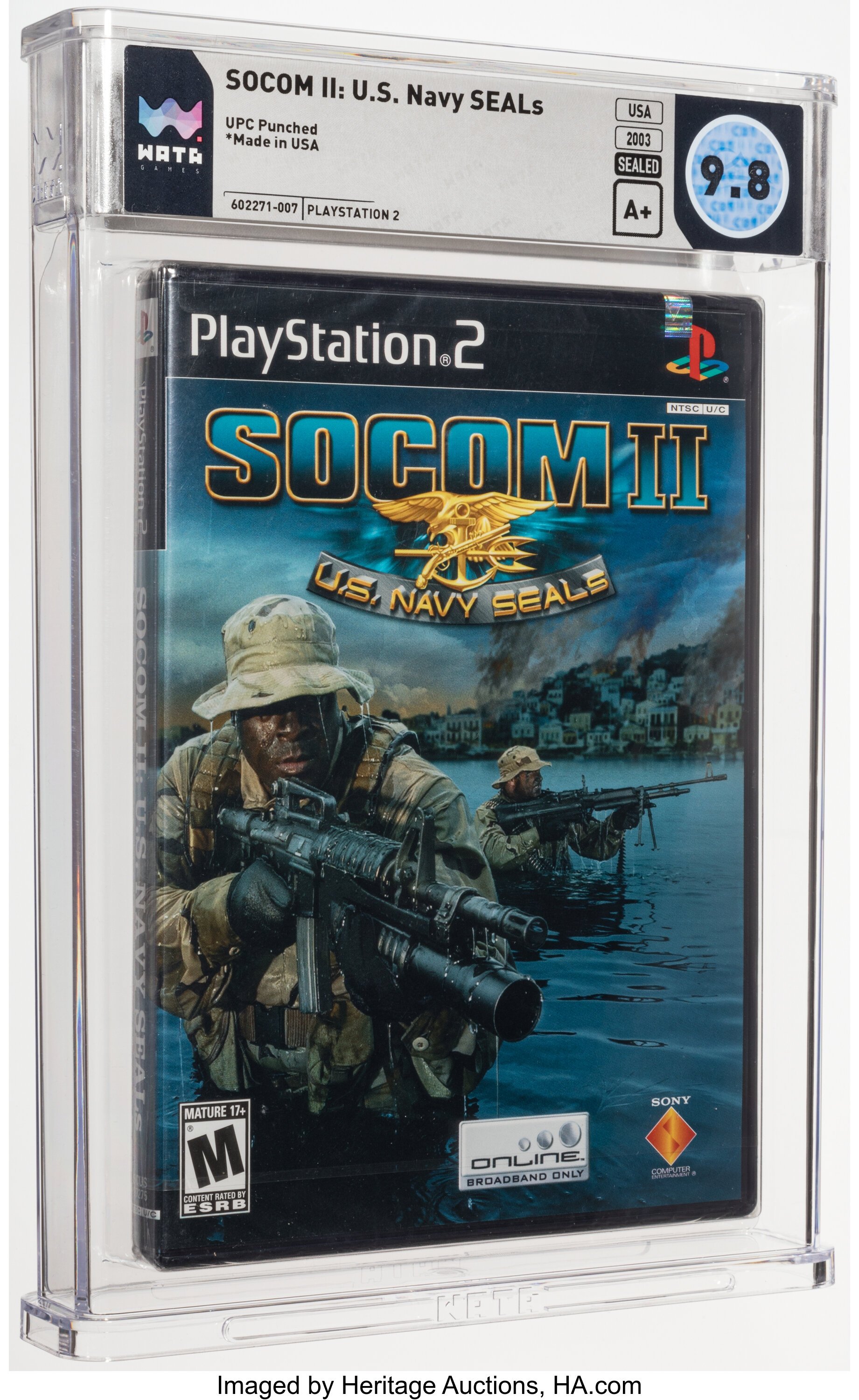 SOCOM II: U.S. Navy SEALs (PS2) — PSA Pop Report & Prices