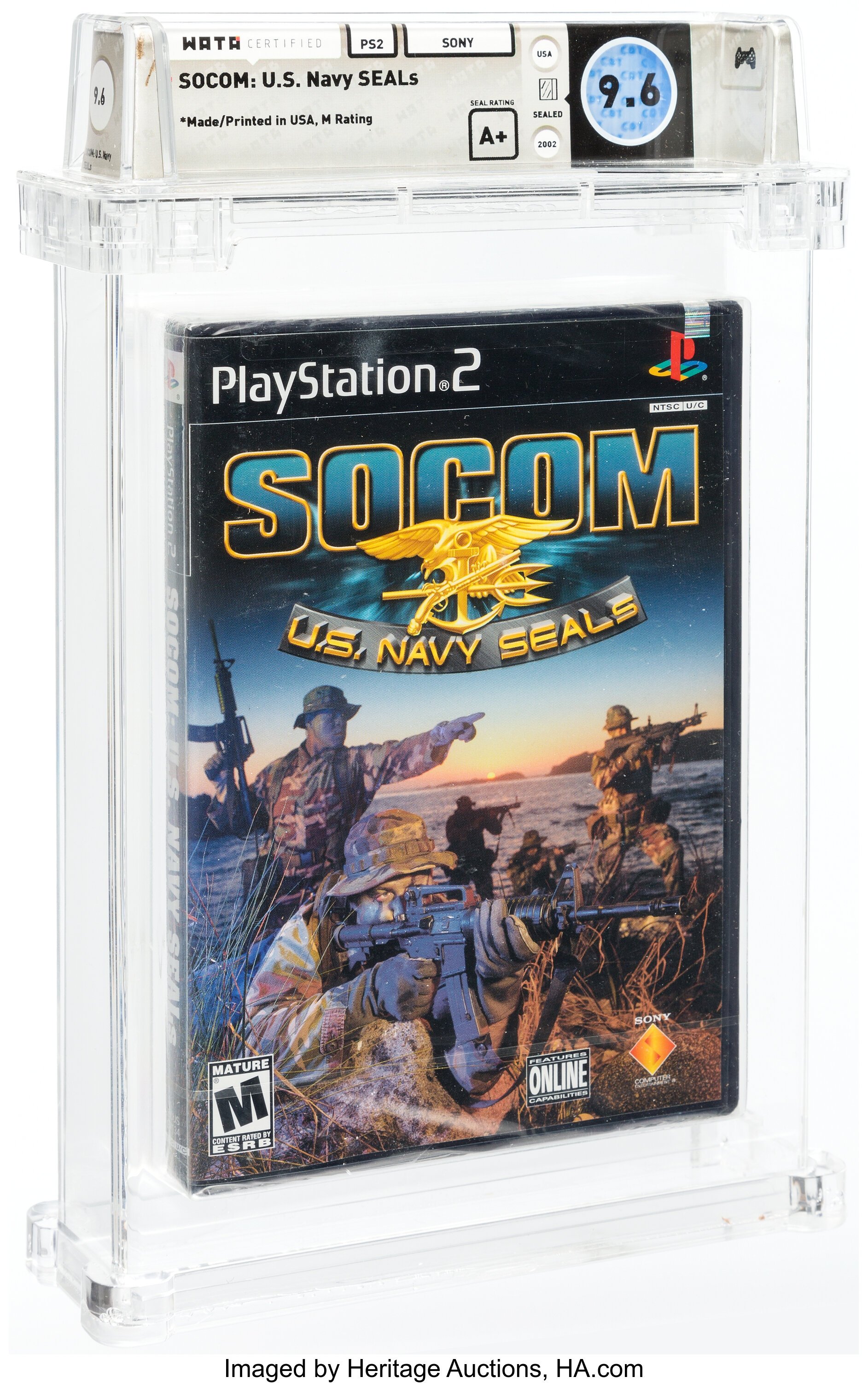 SOCOM: U.S. Navy SEALs (PS2) — PSA Pop Report & Prices