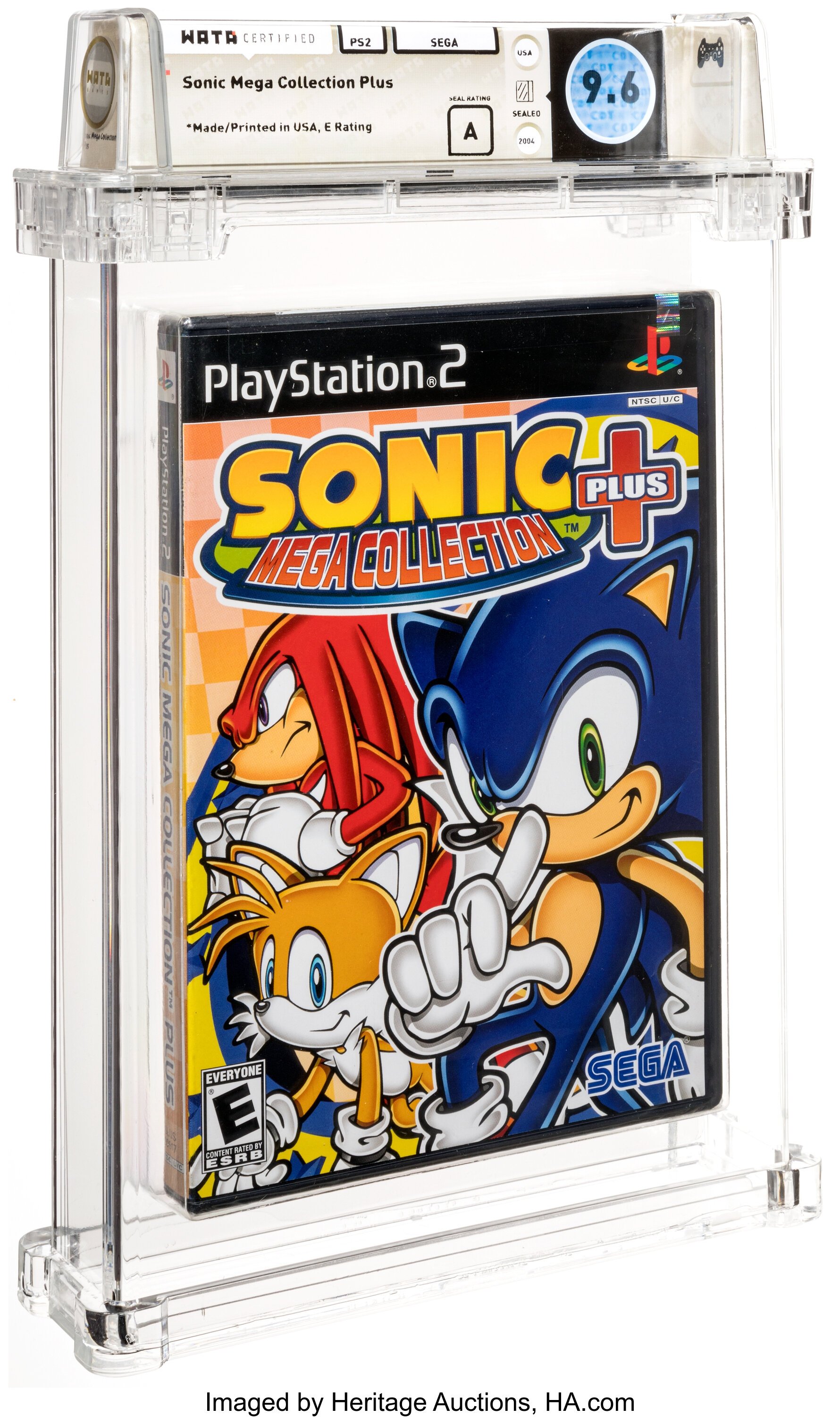 Sonic Mega Collection Plus (PS2): PSA Pop Report & Prices