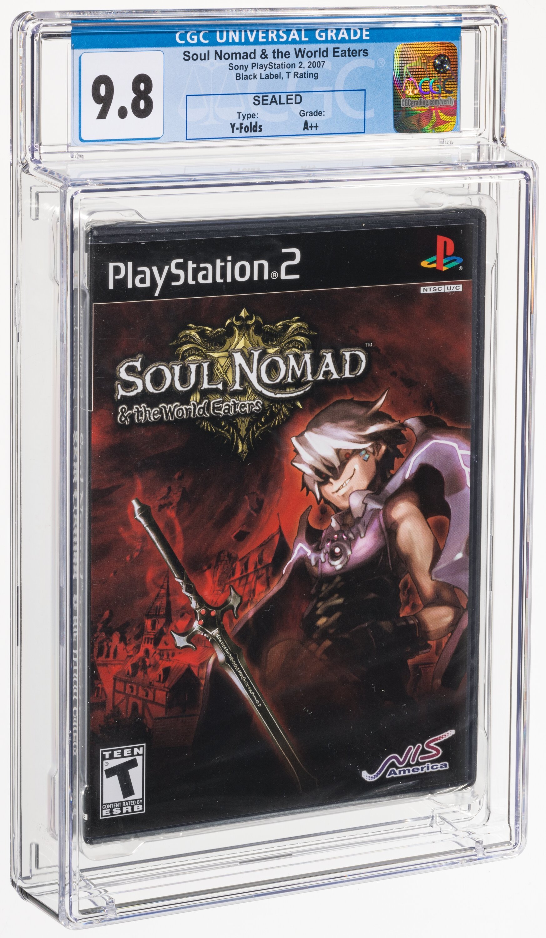 Soul Nomad & the World Eaters (PS2): PSA Pop Report & Prices