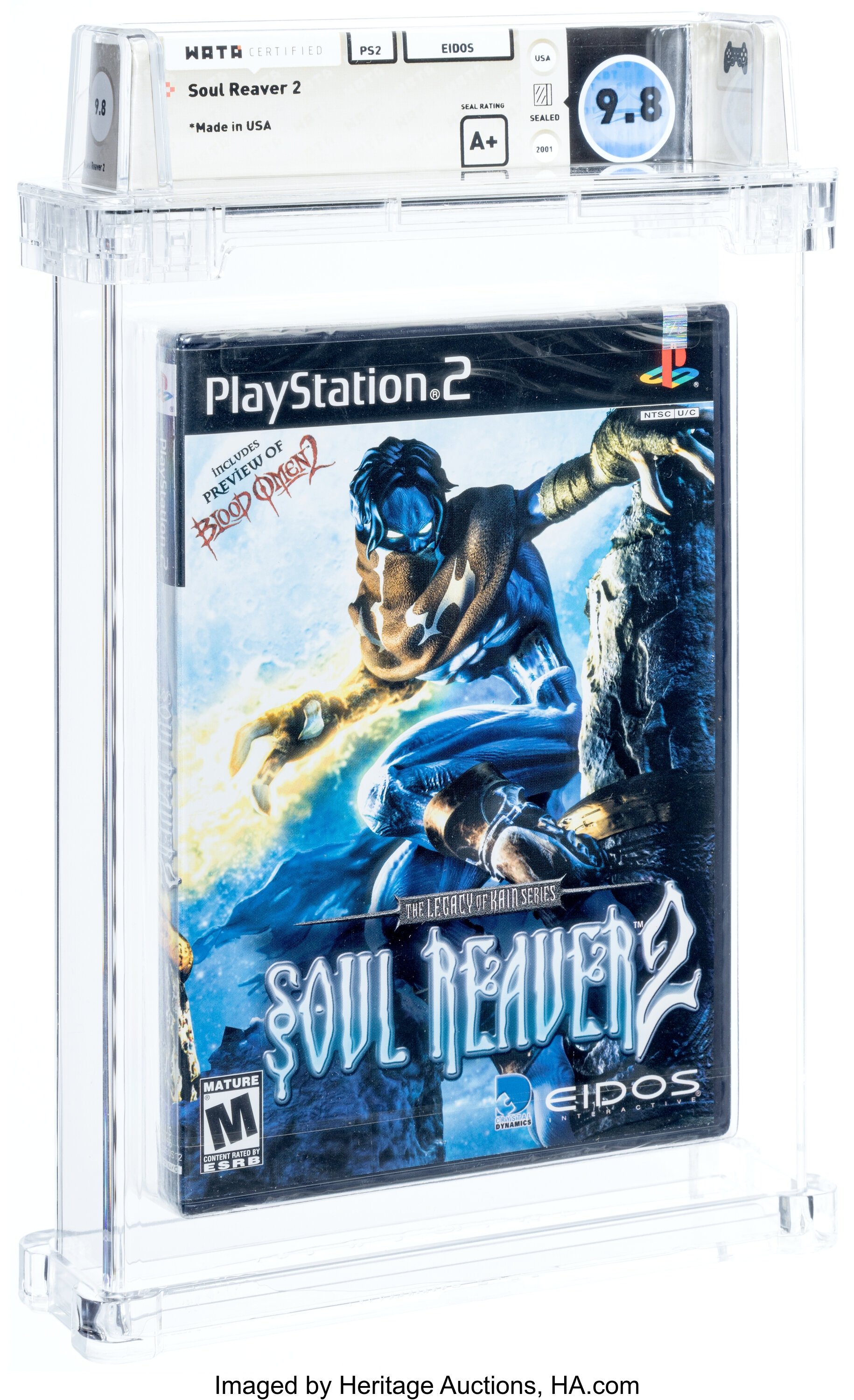 Soul Reaver 2 (PS2): PSA Pop Report & Prices