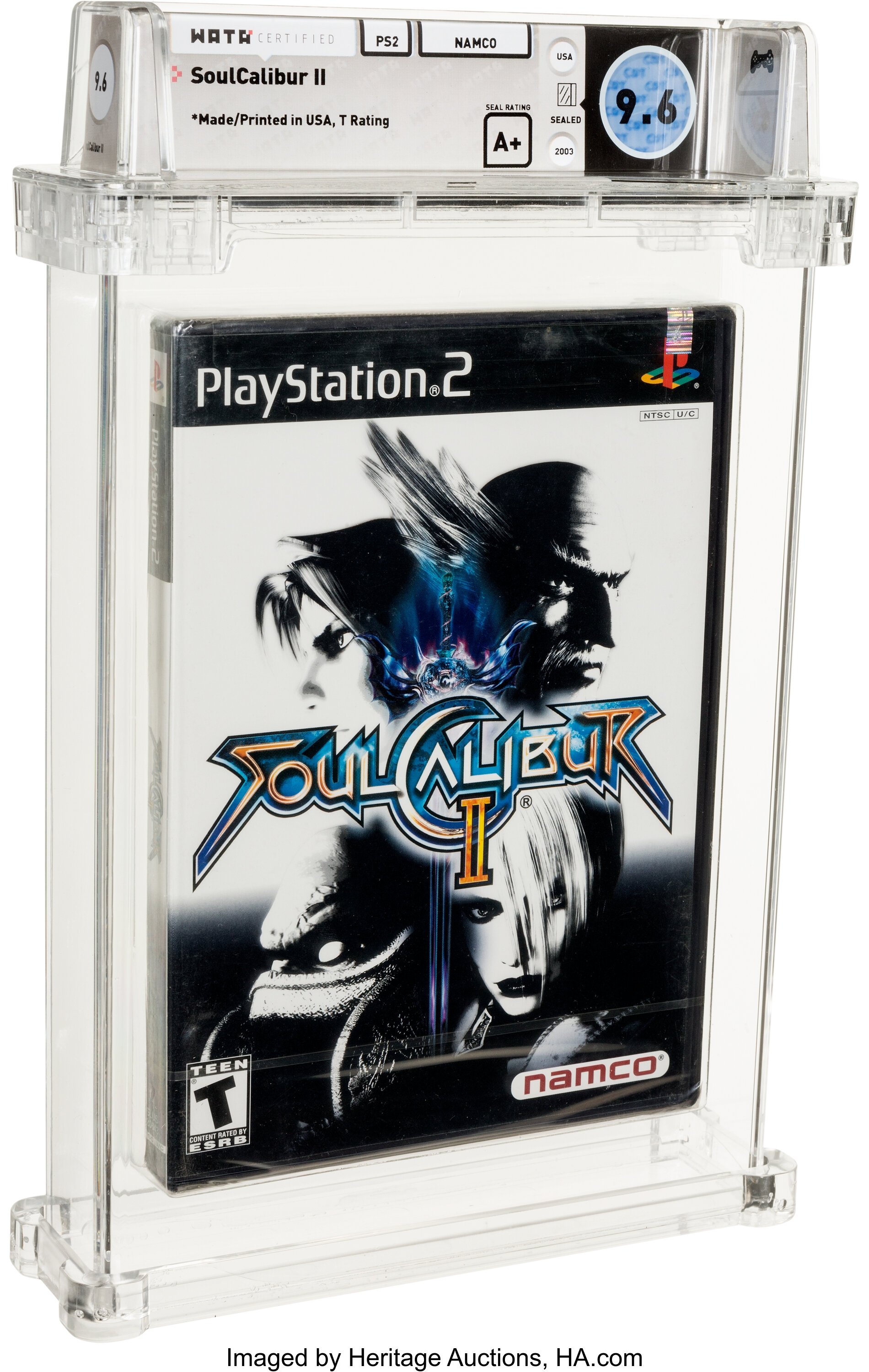 SoulCalibur II (PS2): PSA Pop Report & Prices