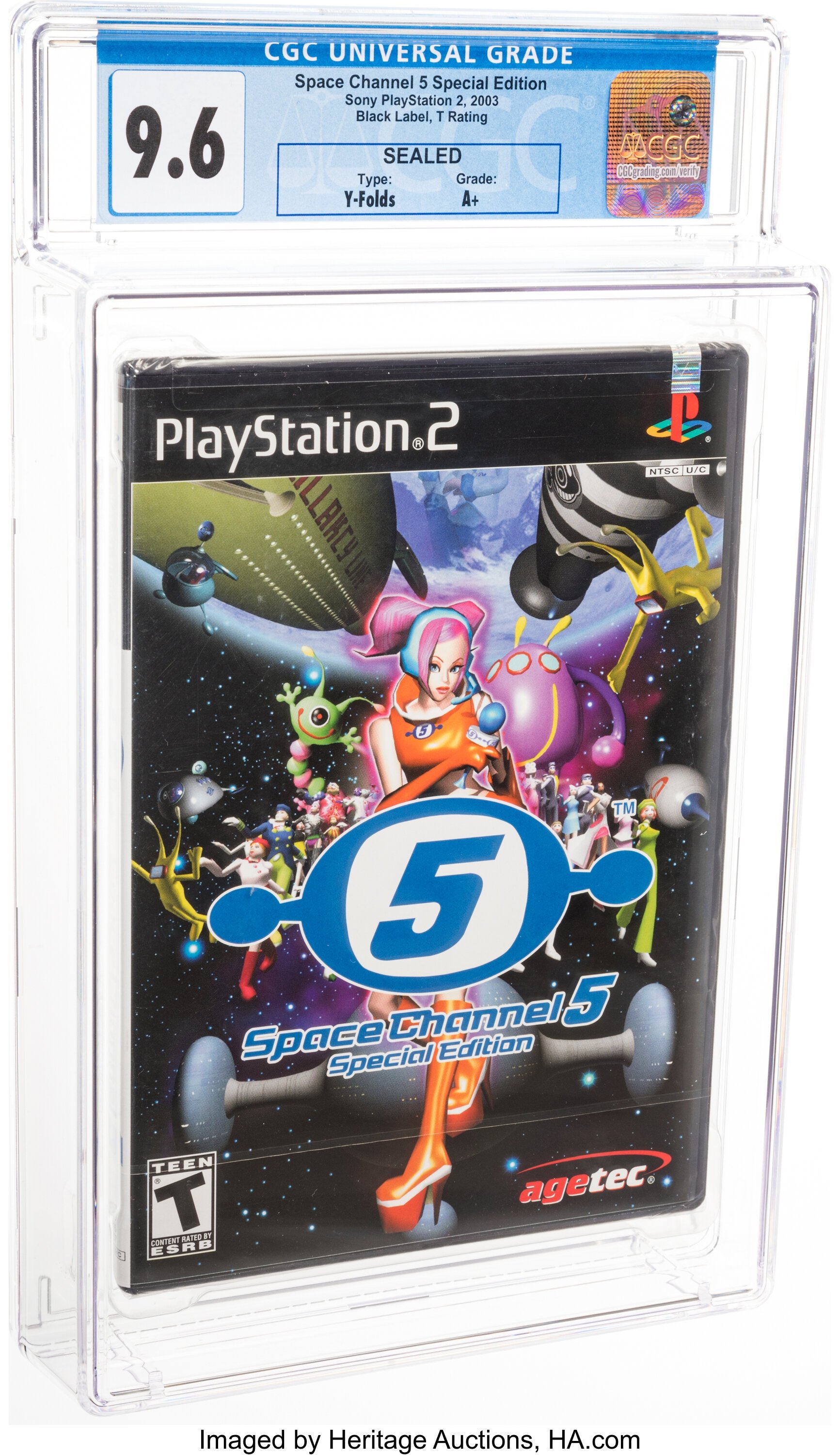 Space Channel 5: Special Edition (PS2) — PSA Pop & Prices
