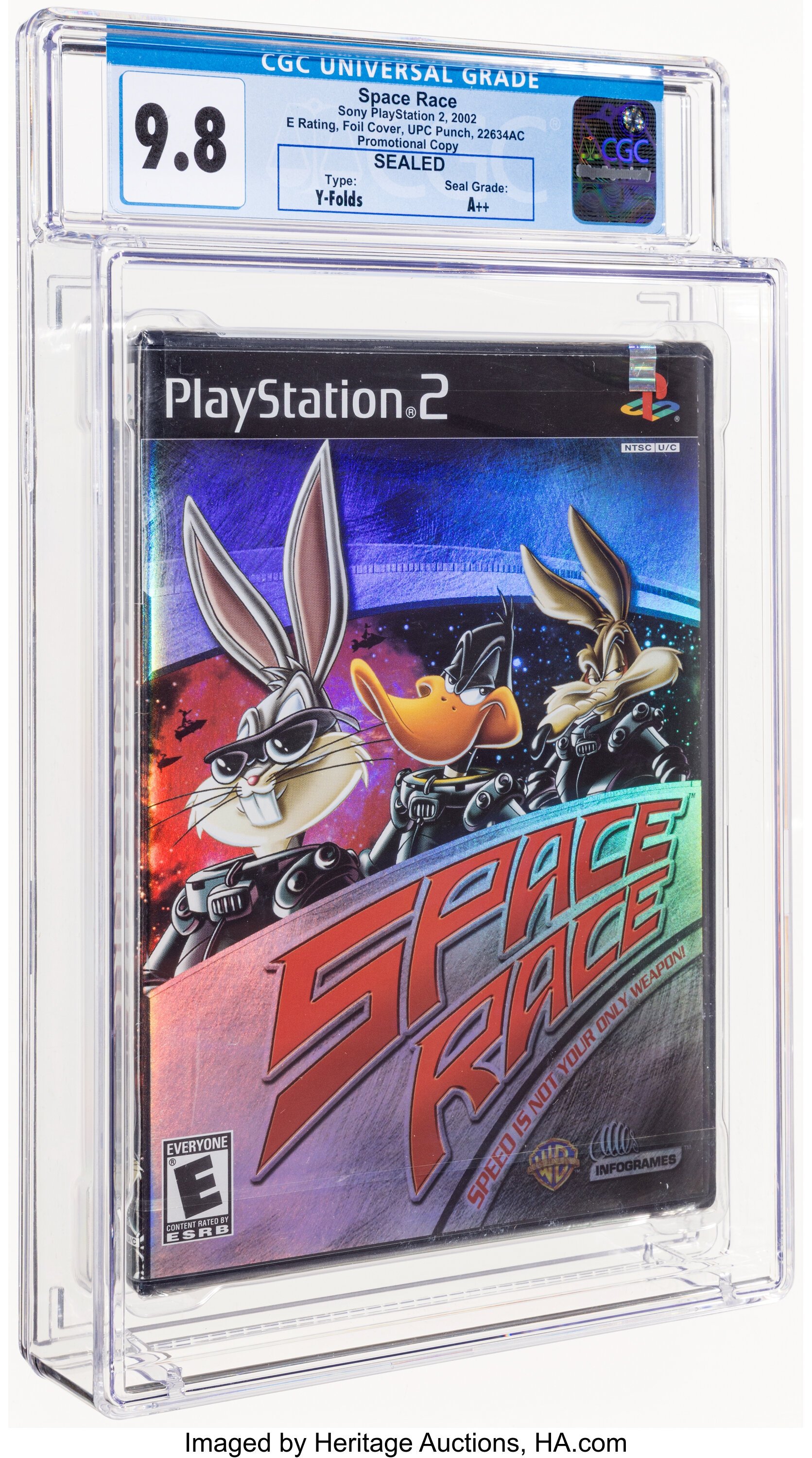 Space Race (PS2): PSA Pop Report & Prices