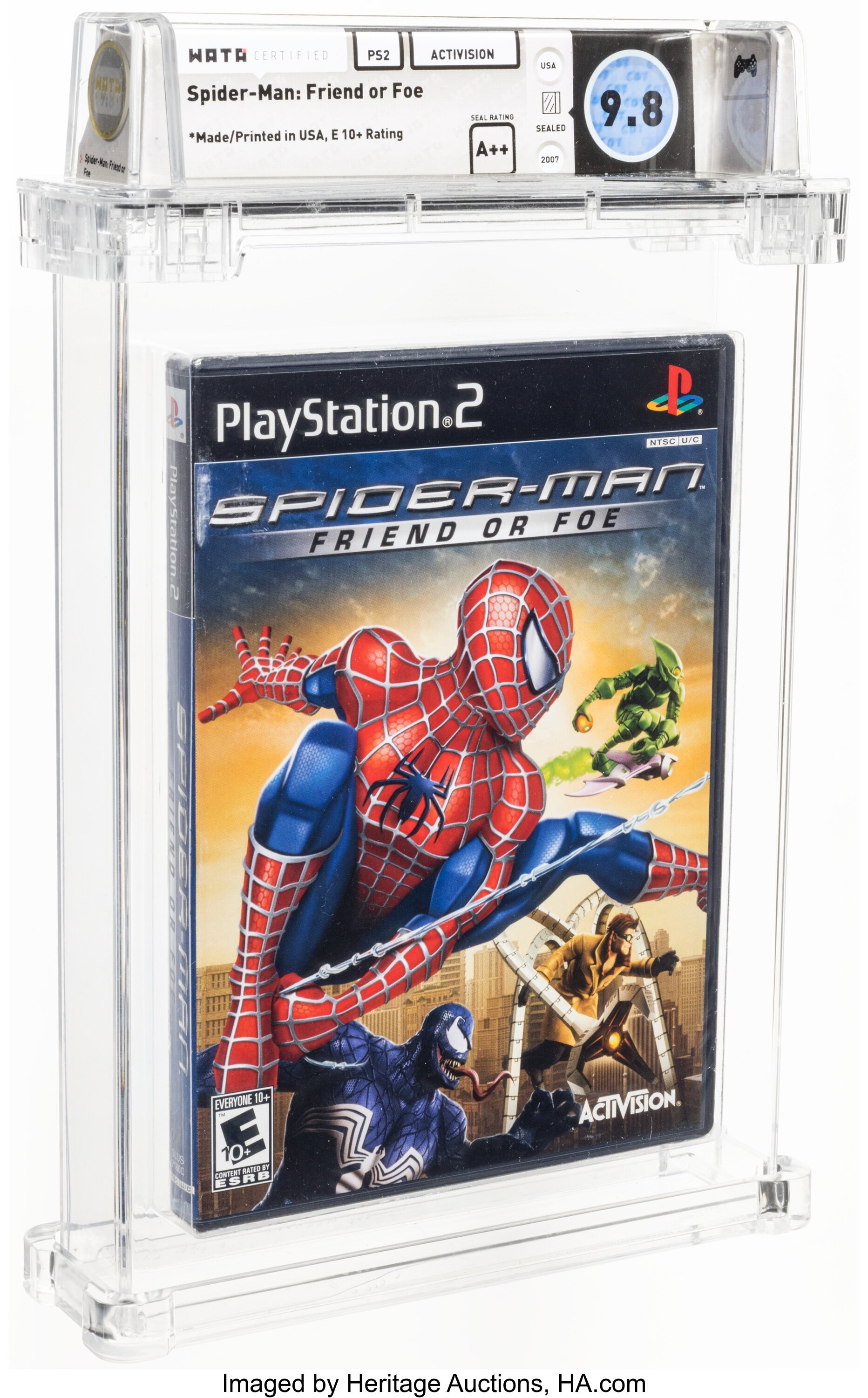 Spider-Man: Friend or Foe (PS2) — PSA Pop Report & Prices