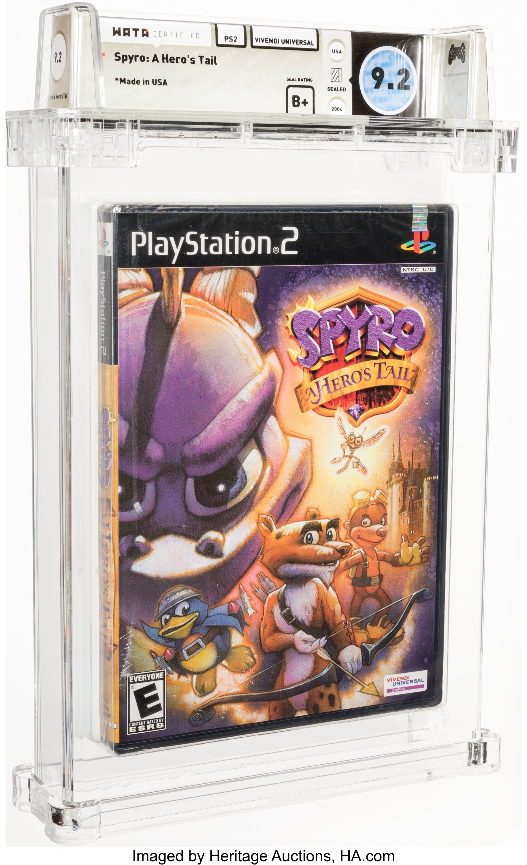 Spyro: A Hero's Tail (PS2) — PSA Pop Report & Prices