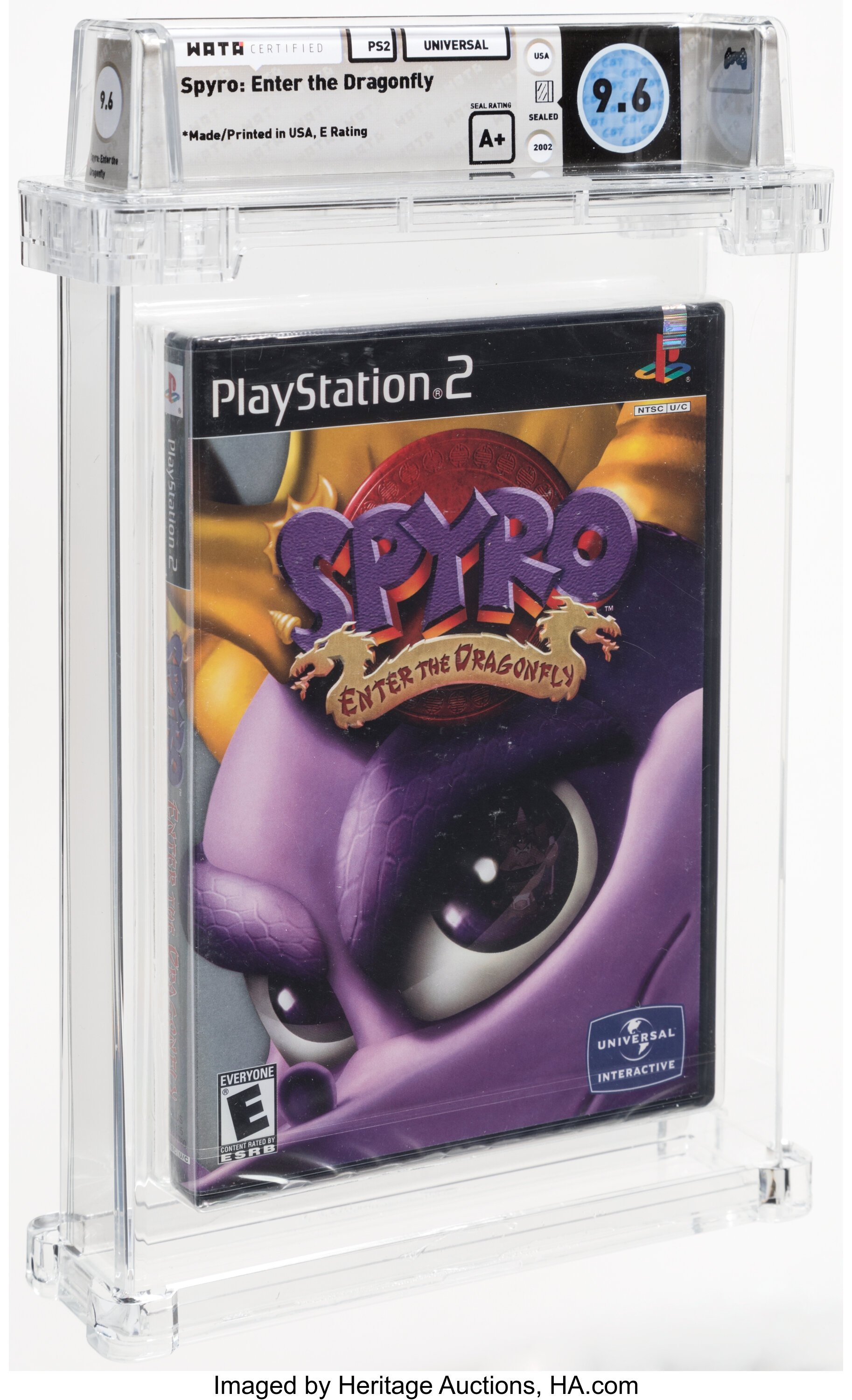 Spyro: Enter the Dragonfly (PS2) — PSA Pop Report & Prices