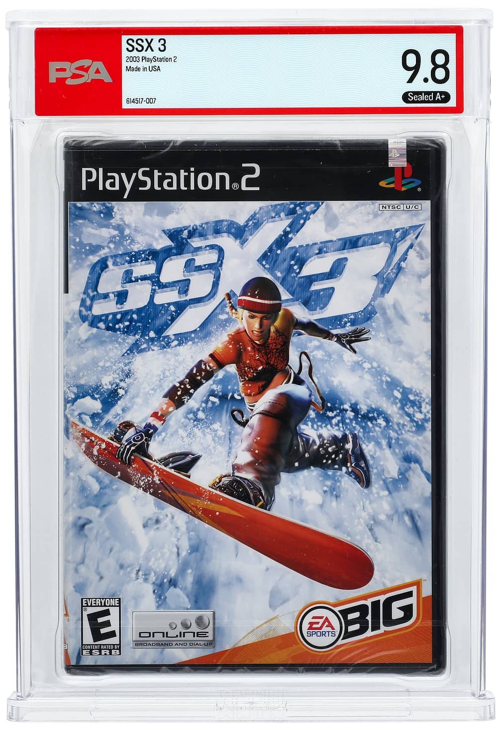 SSX 3 (PS2): PSA Pop Report & Prices