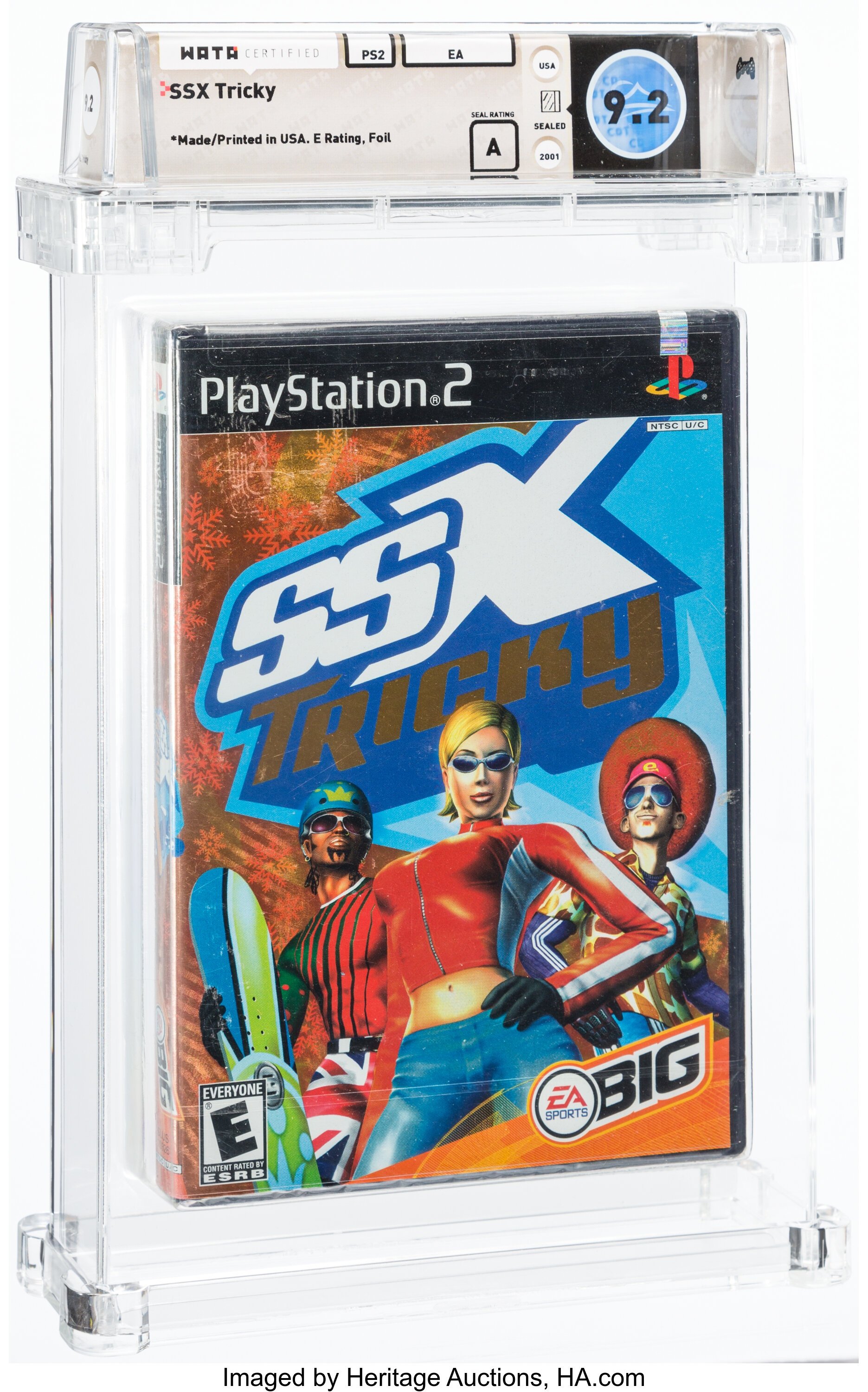 SSX Tricky (PS2): PSA Pop Report & Prices