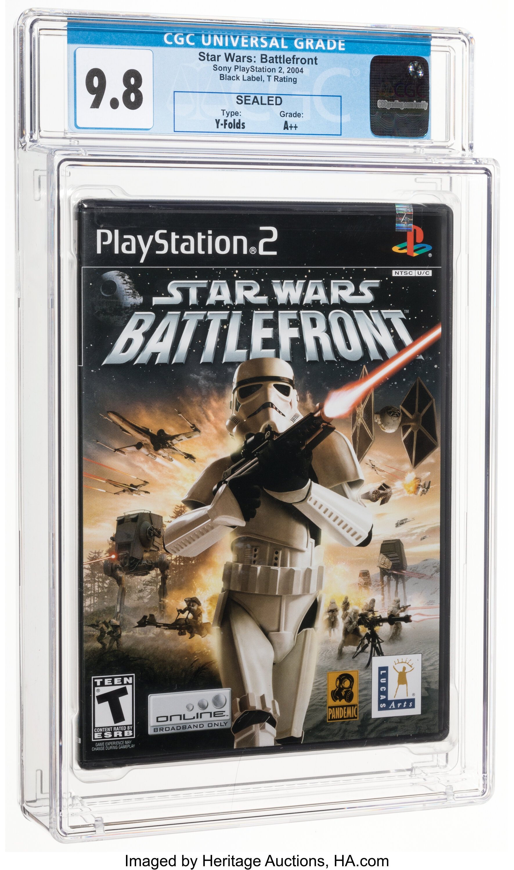 Star Wars: Battlefront (PS2) — PSA Pop Report & Prices