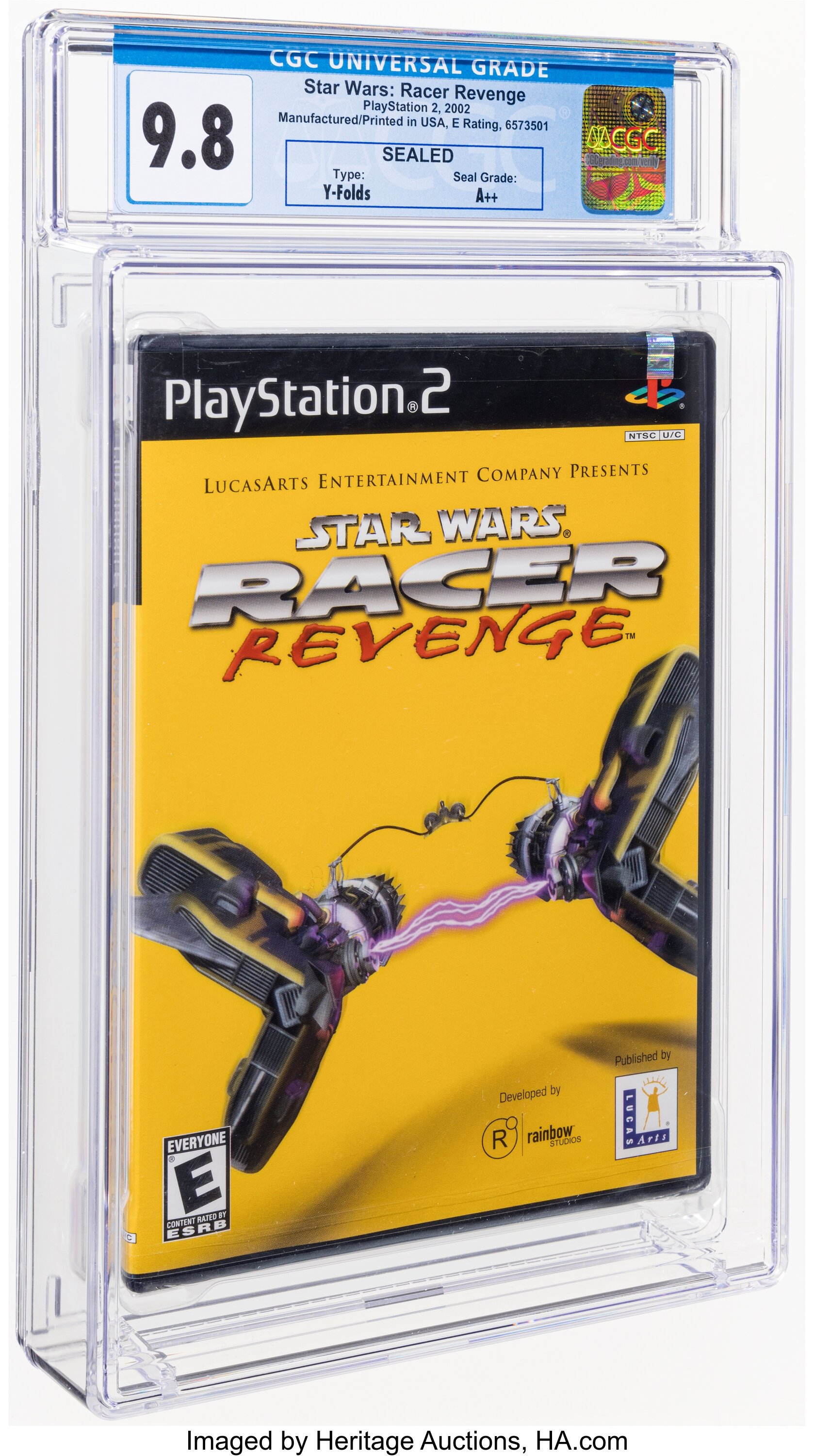 Star Wars: Racer Revenge (PS2) — PSA Pop Report & Prices