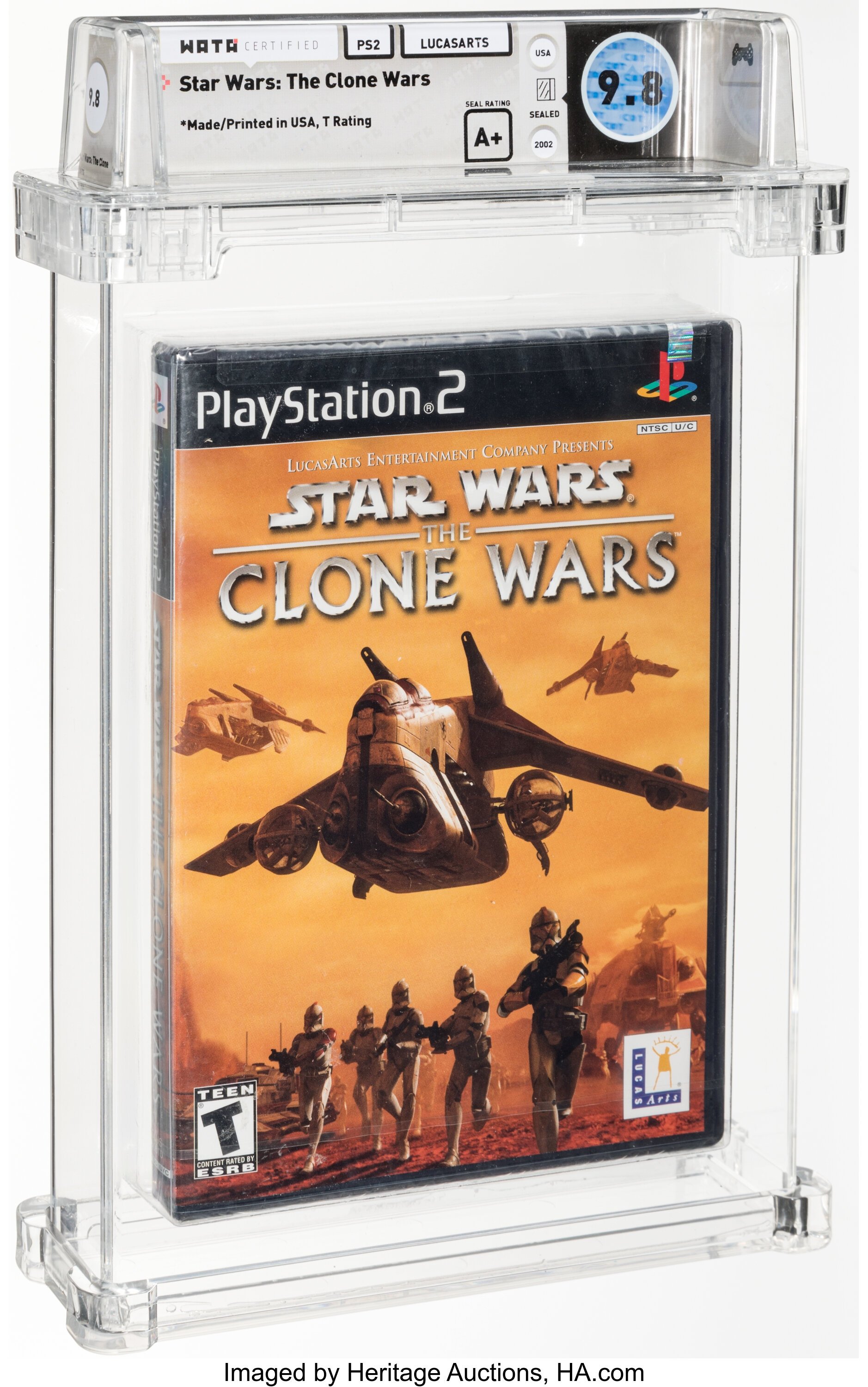 Star Wars: The Clone Wars (PS2) — PSA Pop Report & Prices