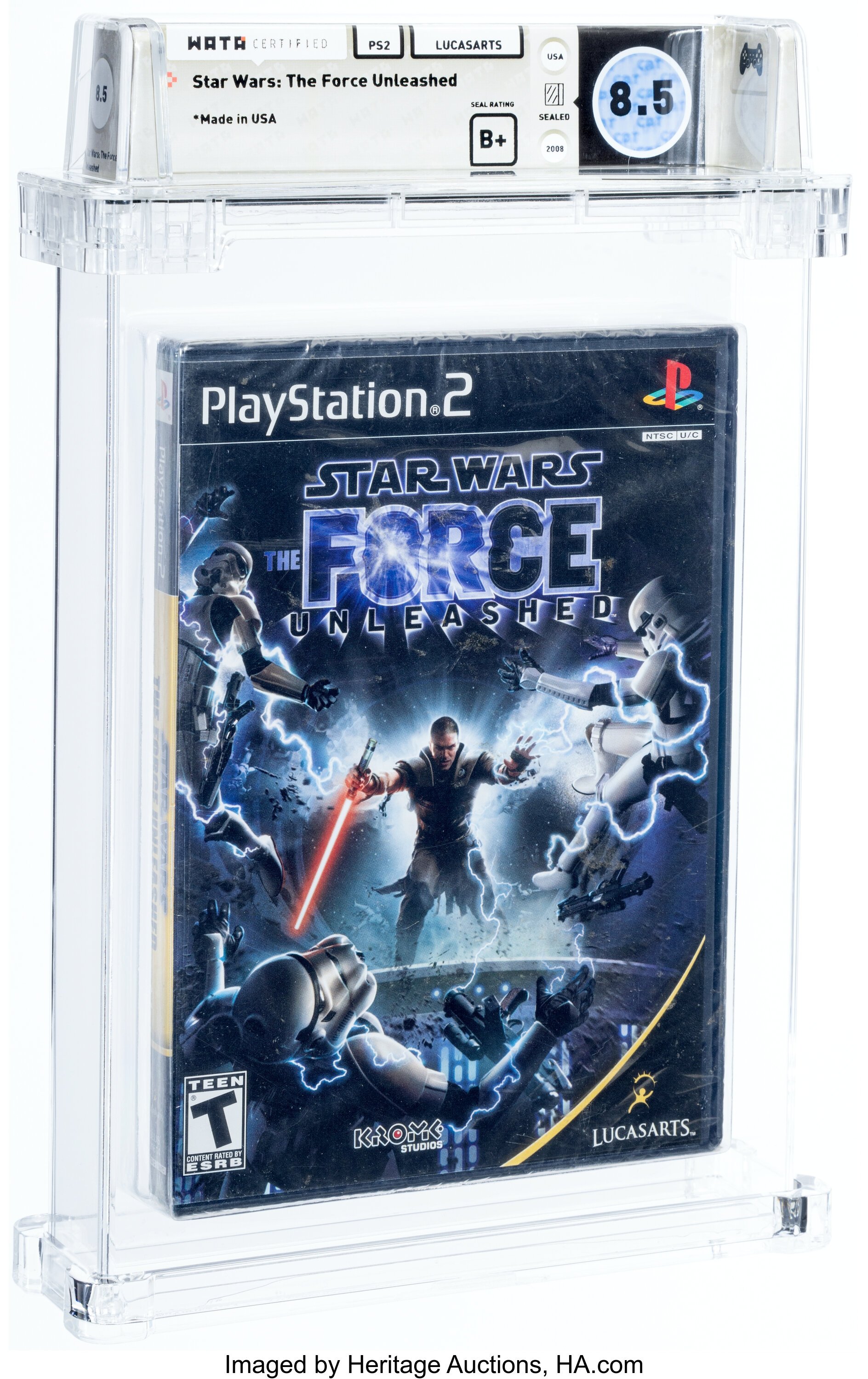 Star Wars: The Force Unleashed (PS2) — PSA Pop & Prices