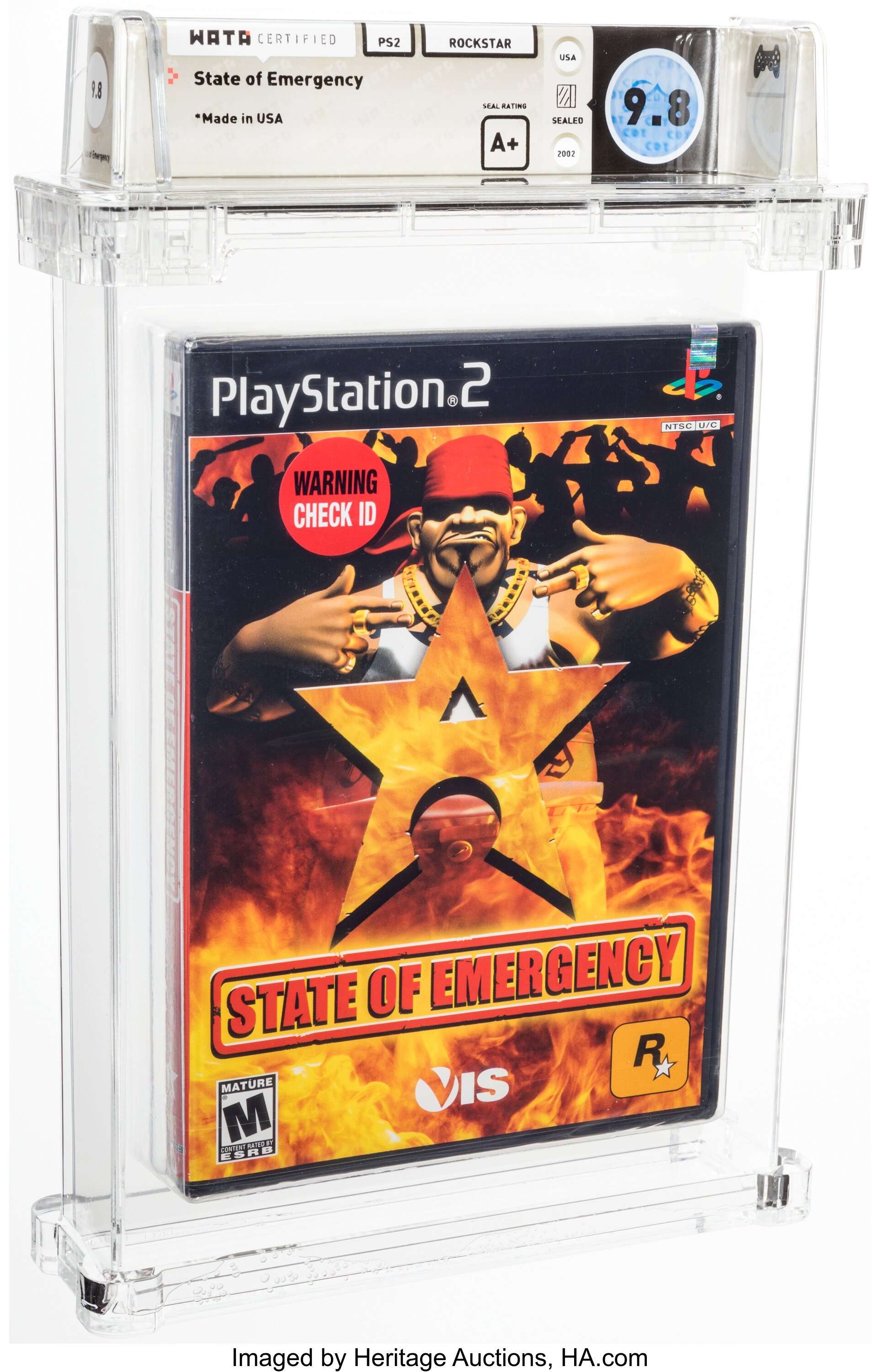 State of Emergency (PS2): PSA Pop Report & Prices