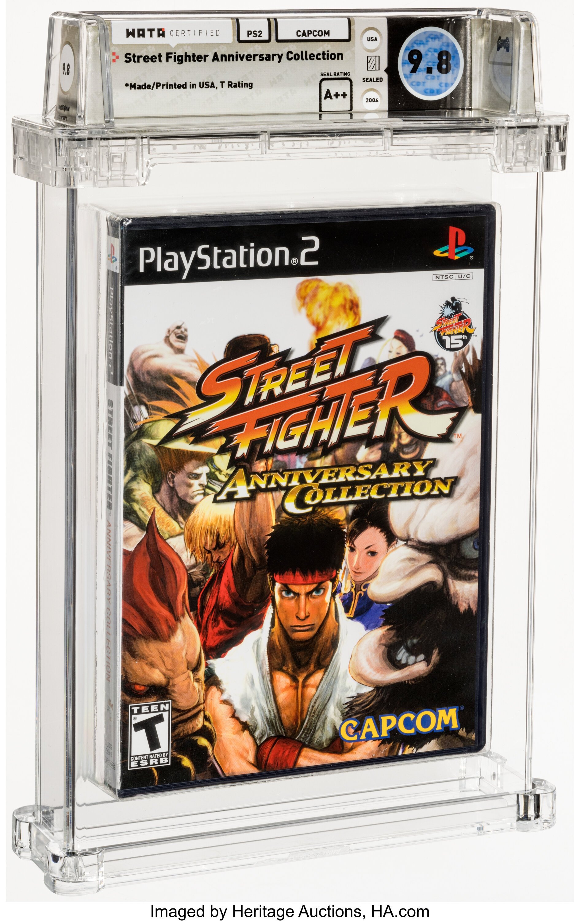 Street Fighter Anniversary Collection (PS2): Pop Report
