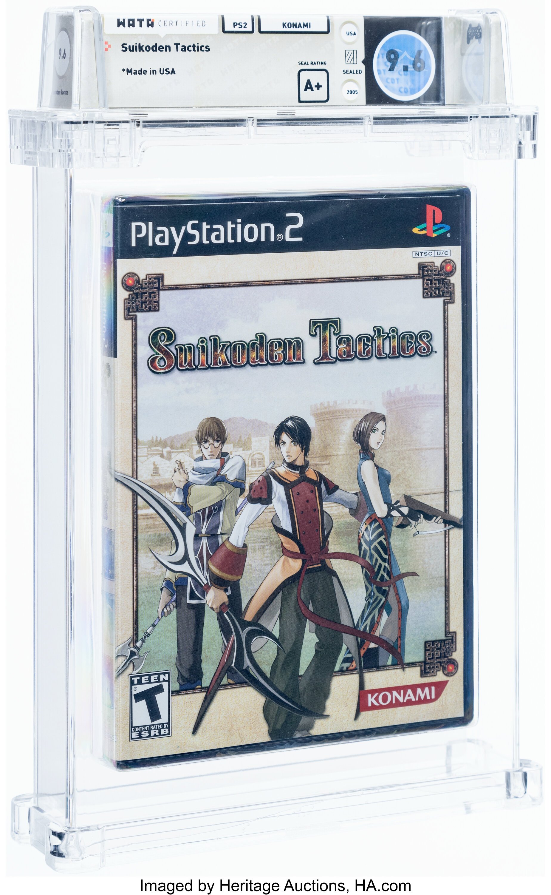 Suikoden Tactics (PS2): PSA Pop Report & Prices