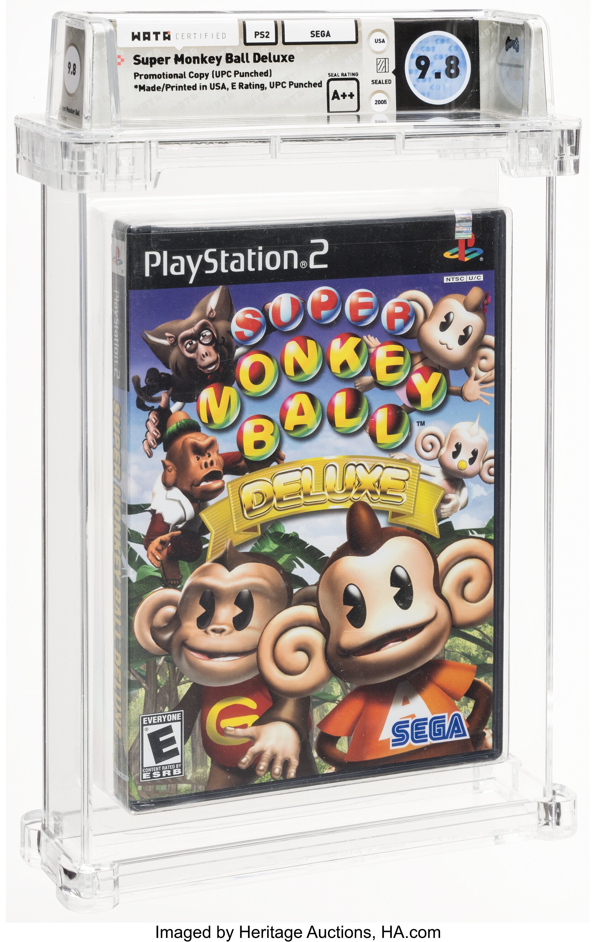 Super Monkey Ball Deluxe (PS2): PSA Pop Report & Prices