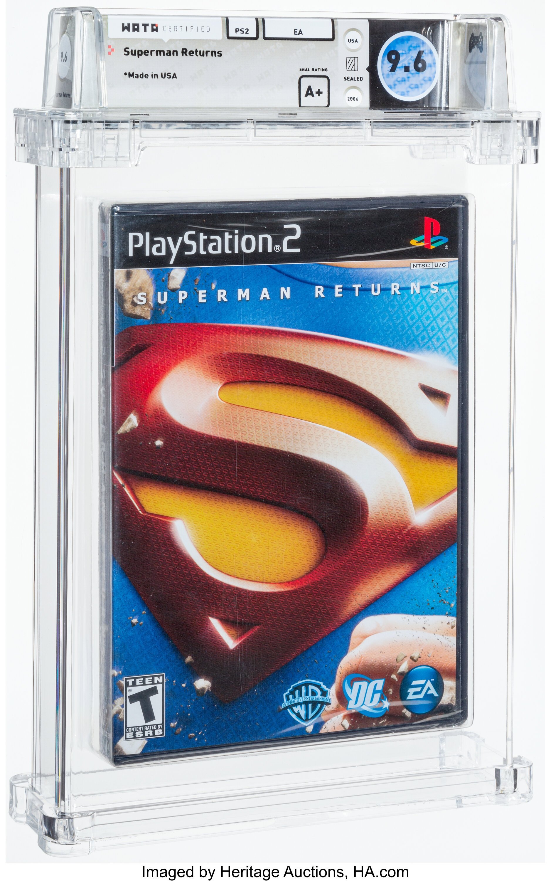 Superman Returns (PS2): PSA Pop Report & Prices