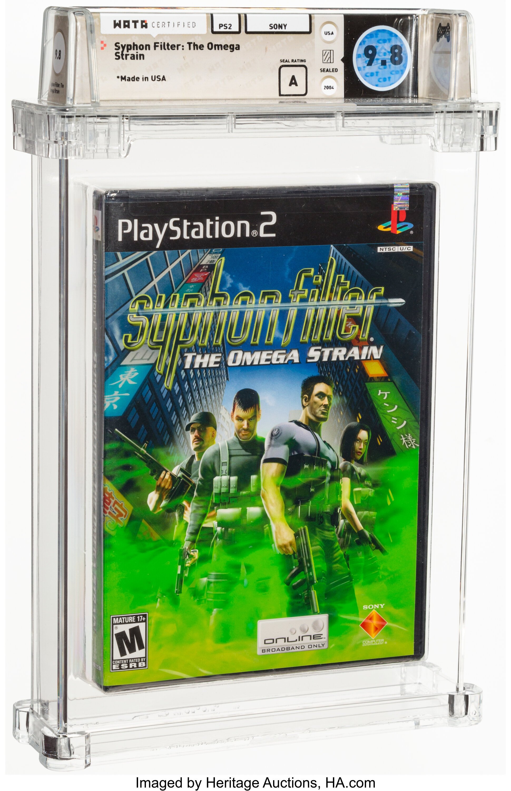 Syphon Filter: The Omega Strain (PS2) — PSA Pop & Prices