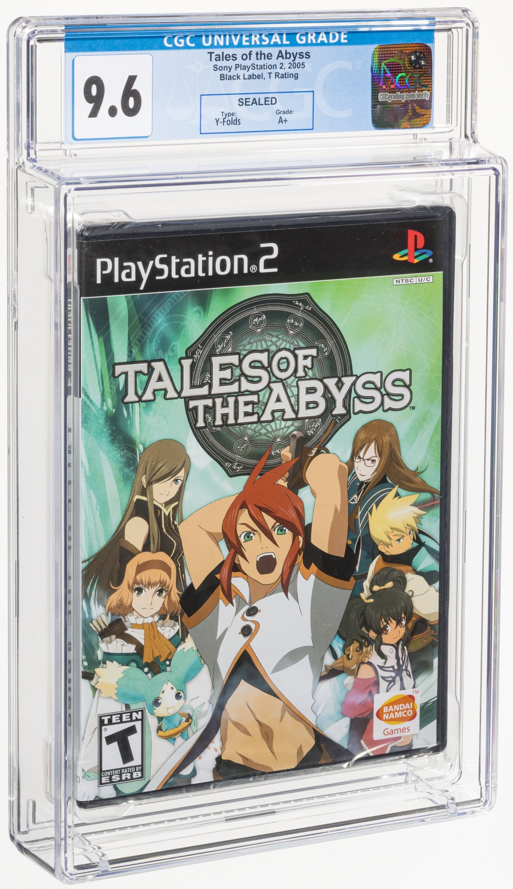 Tales of the Abyss (PS2): PSA Pop Report & Prices