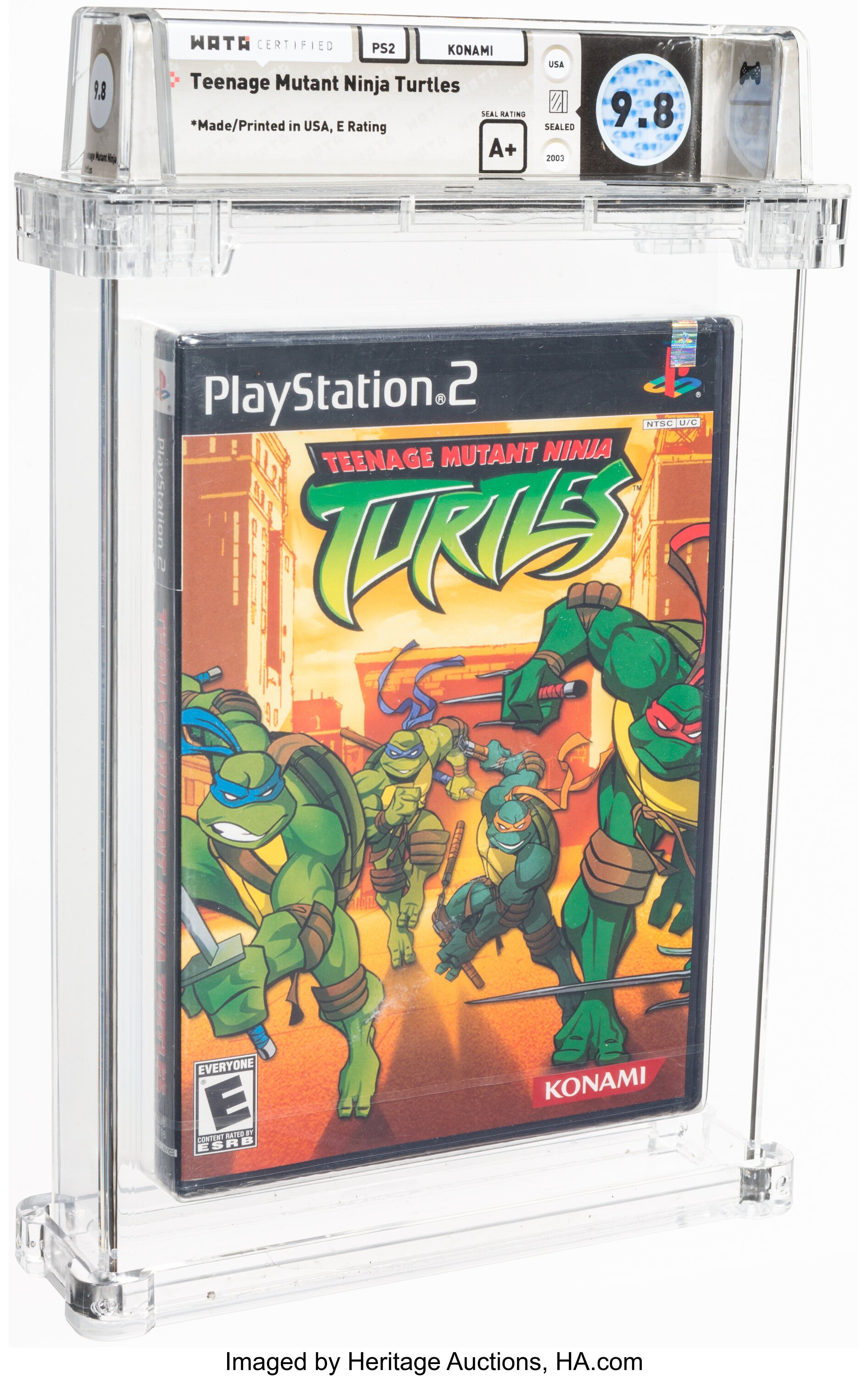 Teenage Mutant Ninja Turtles (PS2): PSA Pop Report & Prices