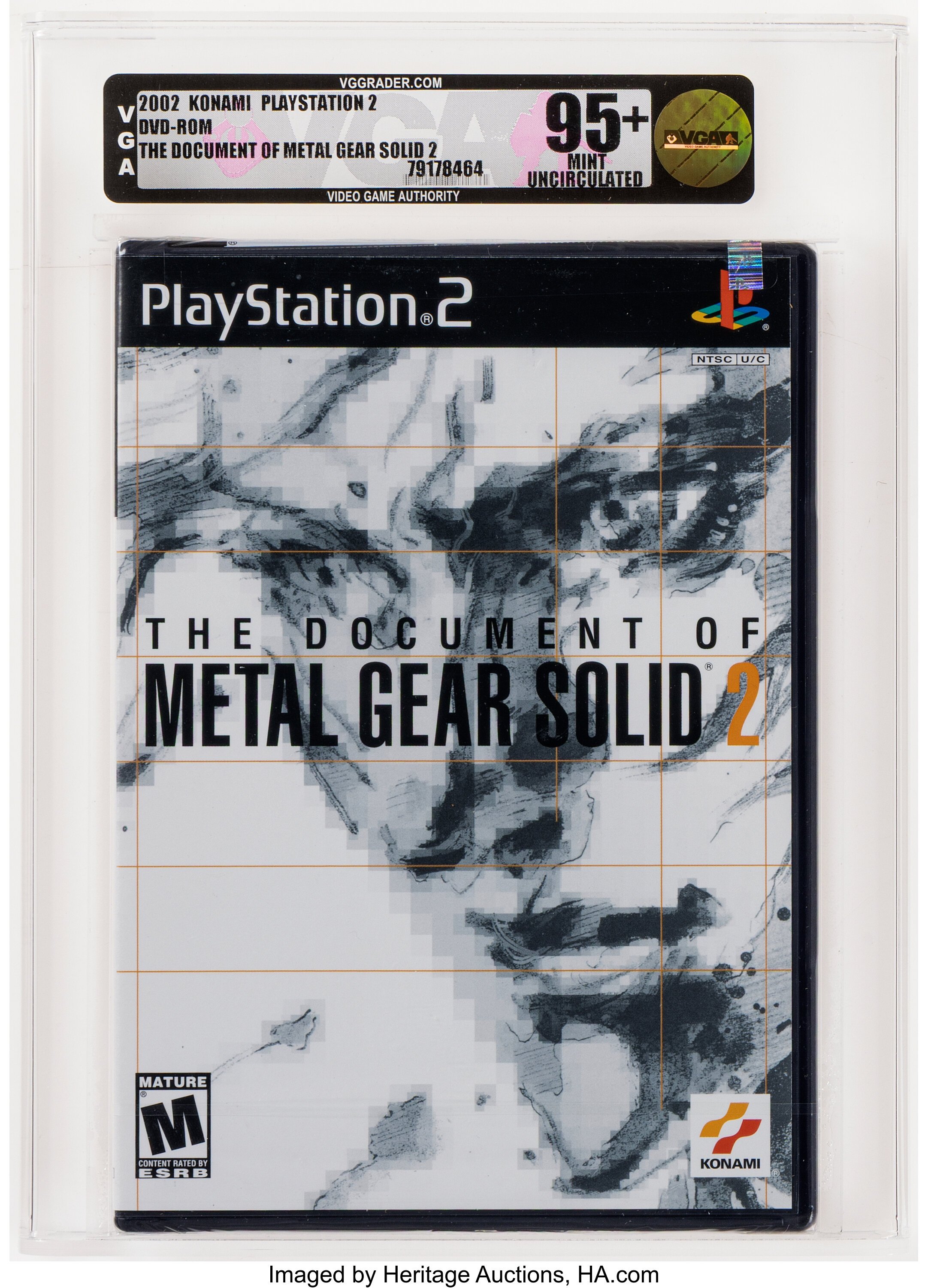 The Document of Metal Gear Solid 2 (PS2): PSA Pop & Prices