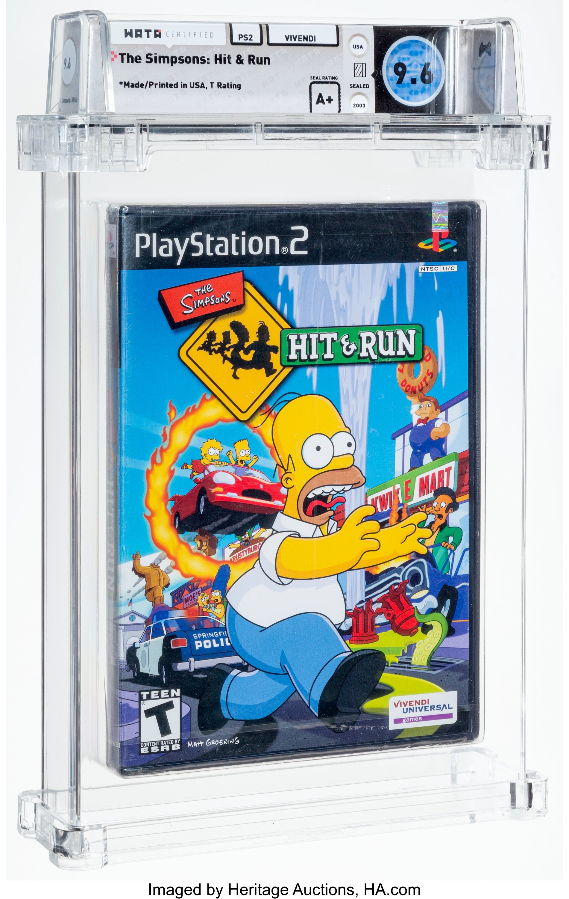 The Simpsons: Hit & Run (PS2) — PSA Pop Report & Prices