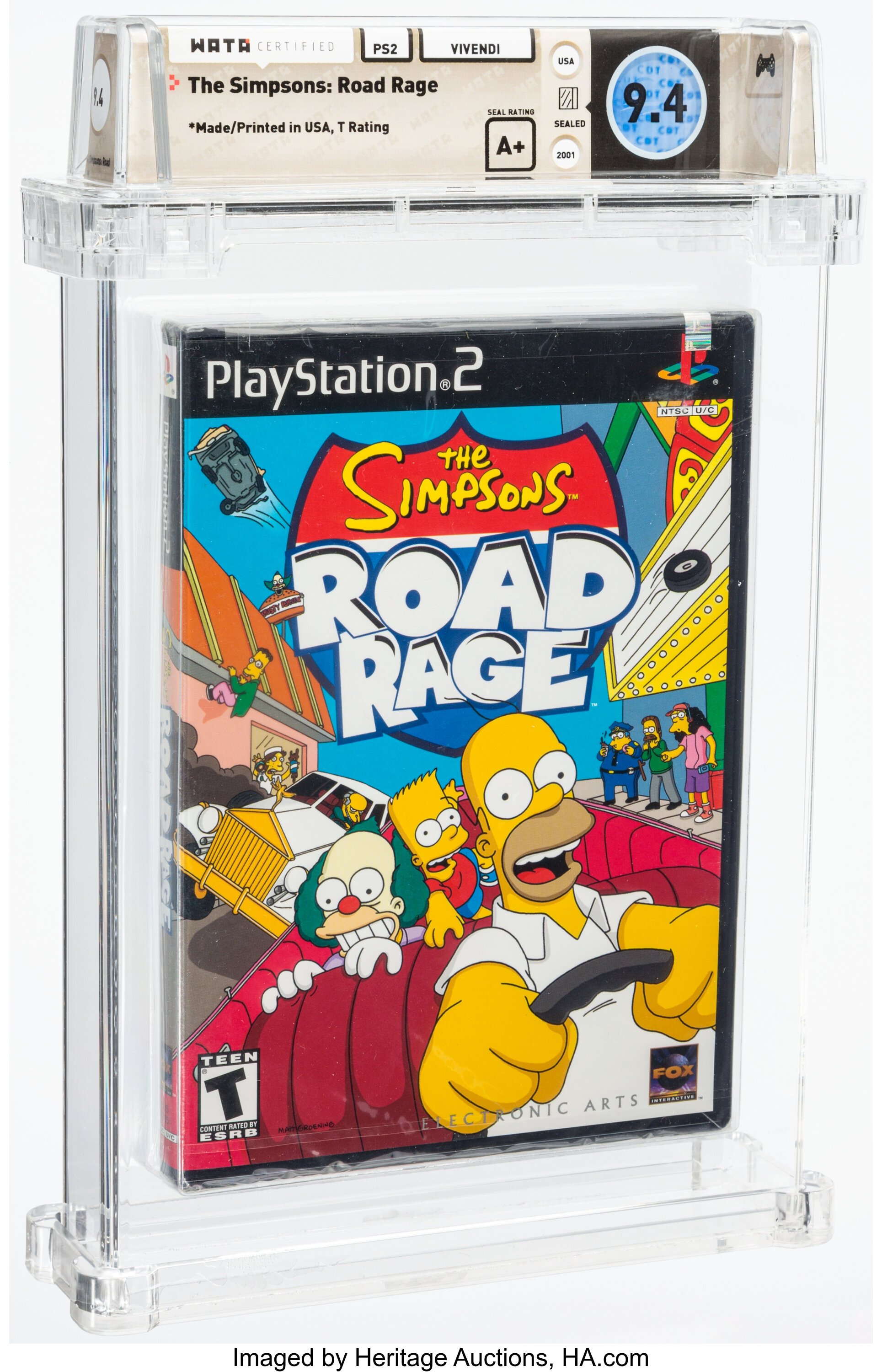 The Simpsons: Road Rage (PS2) — PSA Pop Report & Prices