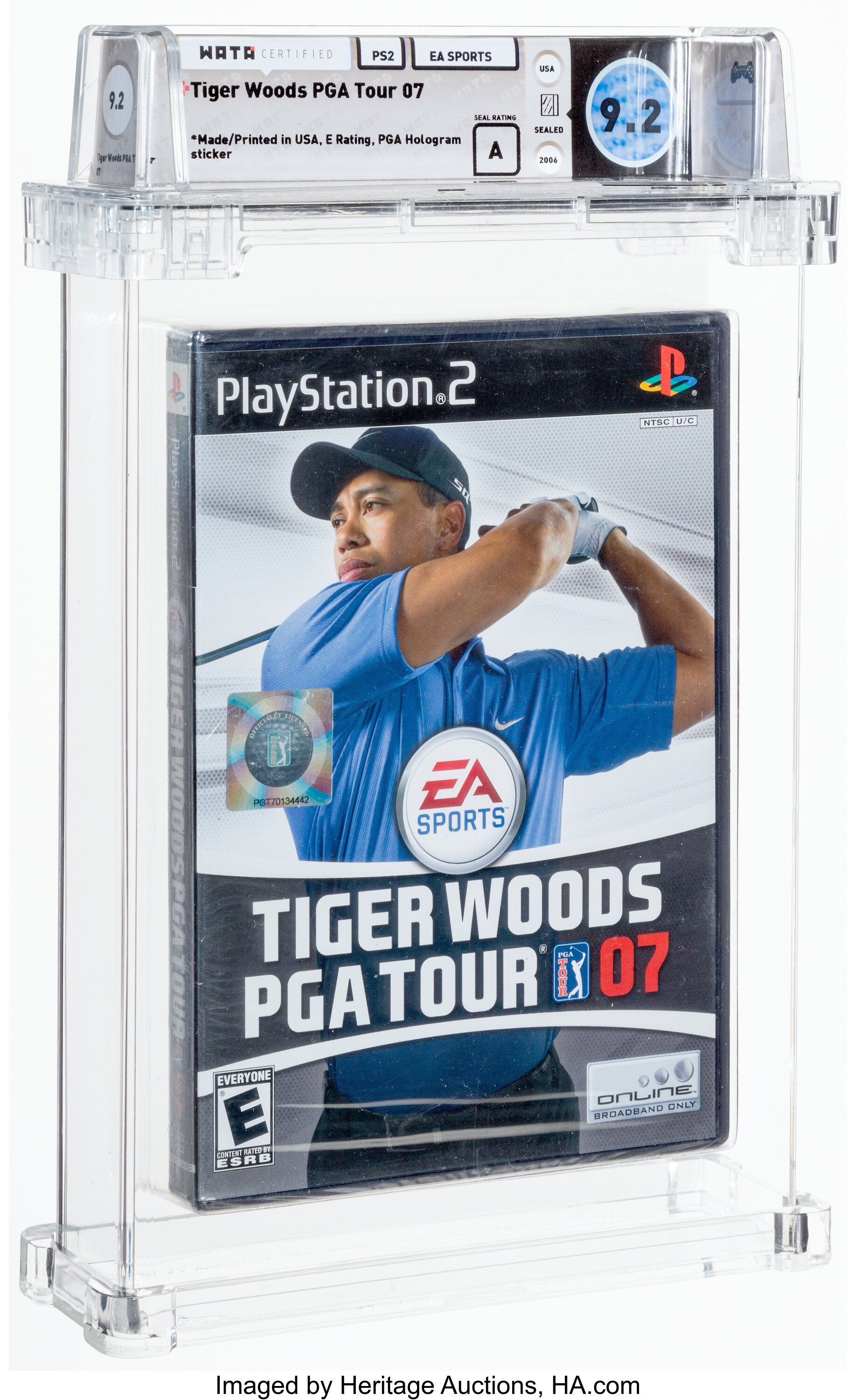 Tiger Woods PGA Tour 07 (PS2): PSA Pop Report & Prices