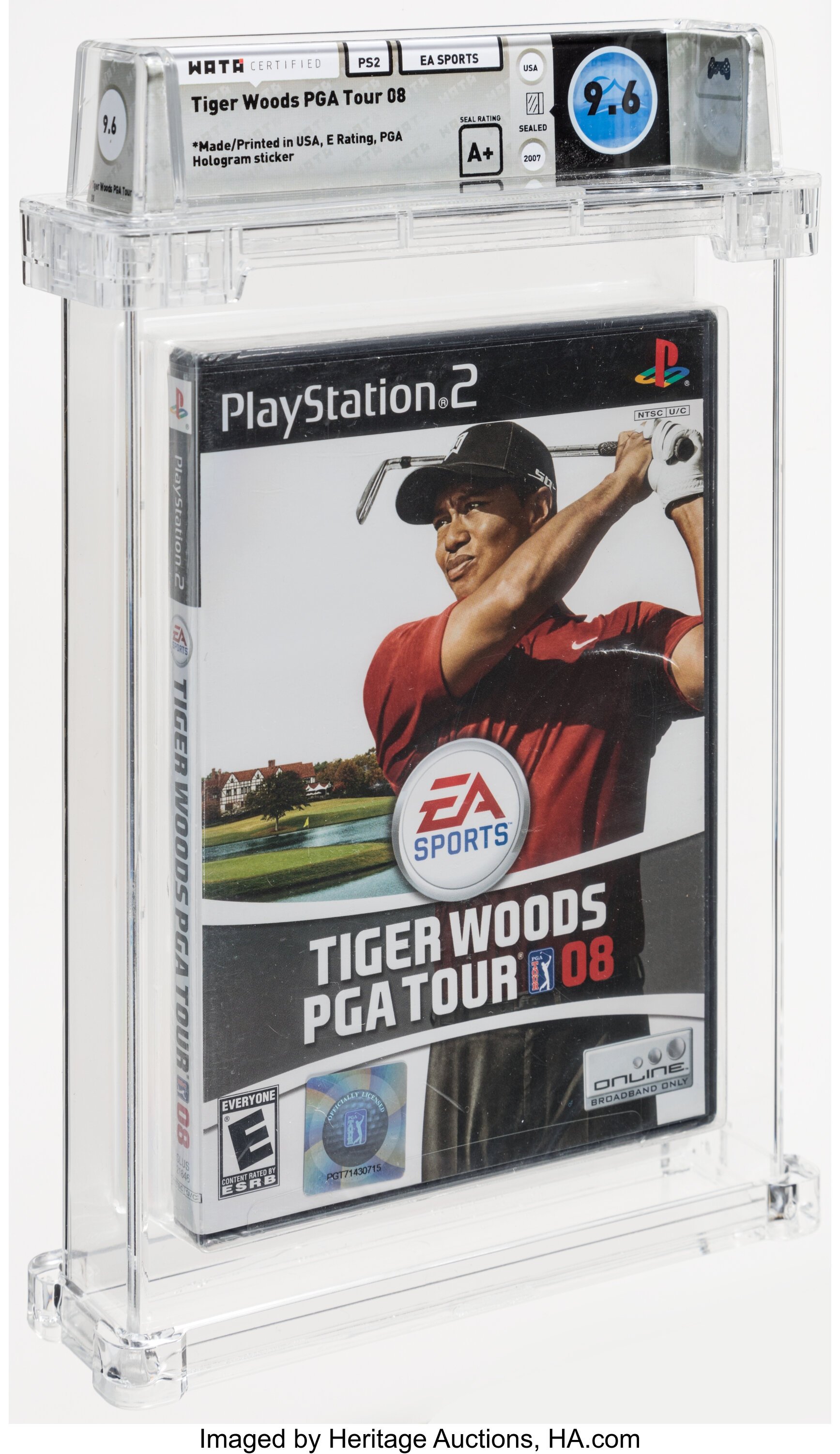 Tiger Woods PGA Tour 08 (PS2): PSA Pop Report & Prices