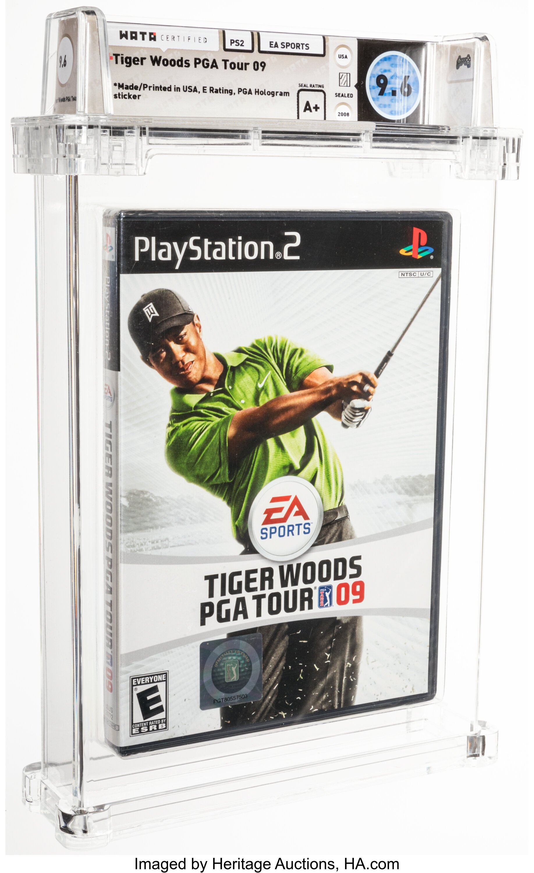 Tiger Woods PGA Tour 09 (PS2): PSA Pop Report & Prices