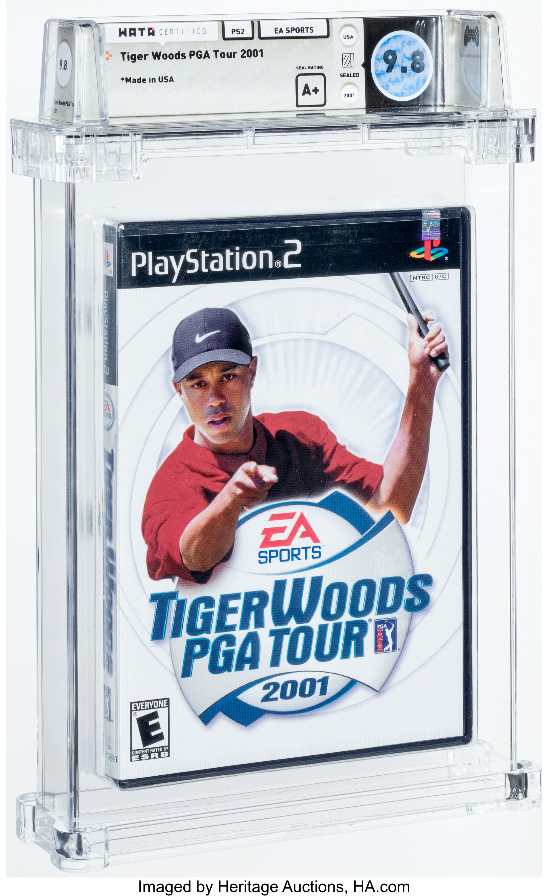 Tiger Woods PGA Tour 2001 (PS2): PSA Pop Report & Prices