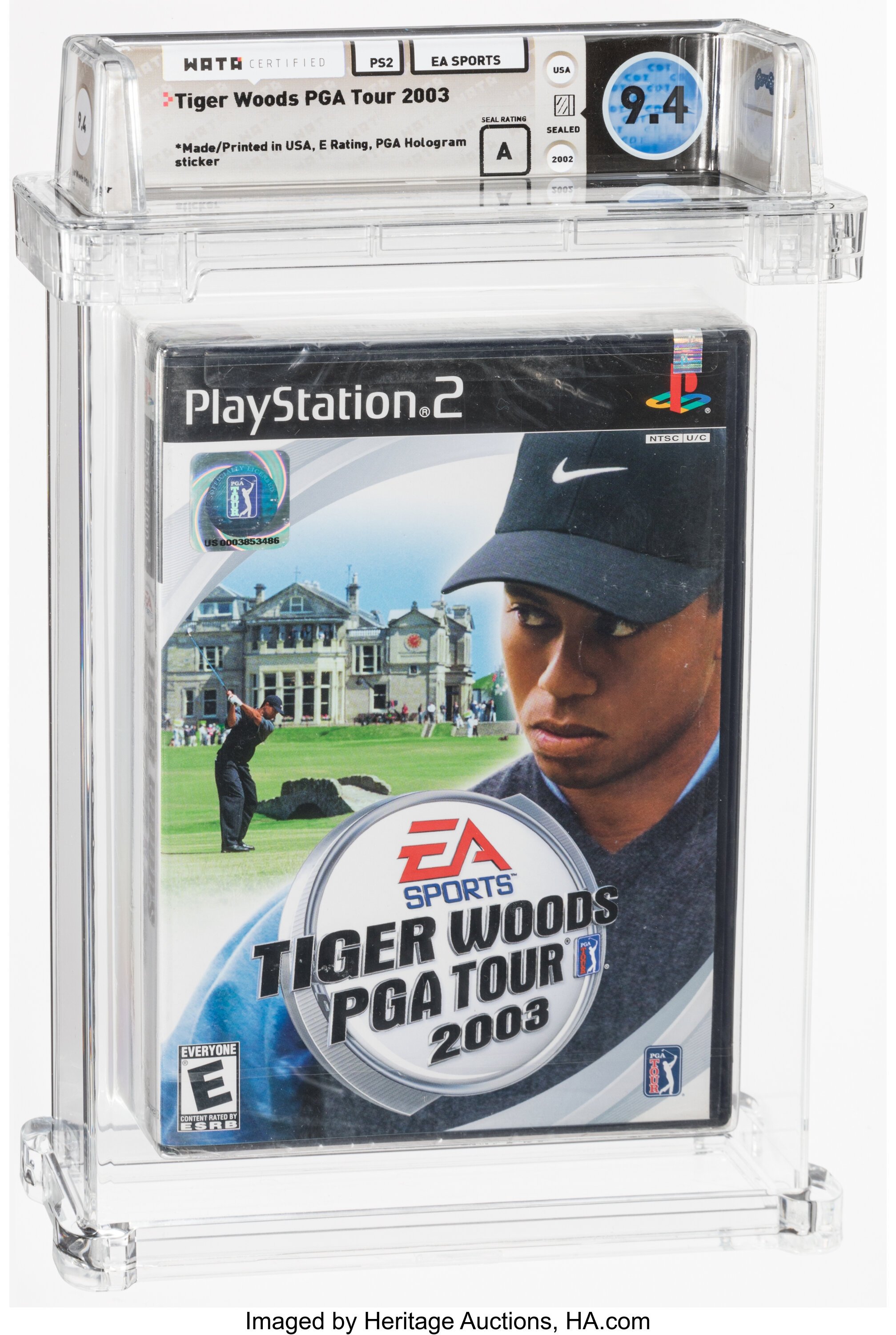 Tiger Woods PGA Tour 2003 (PS2): PSA Pop Report & Prices