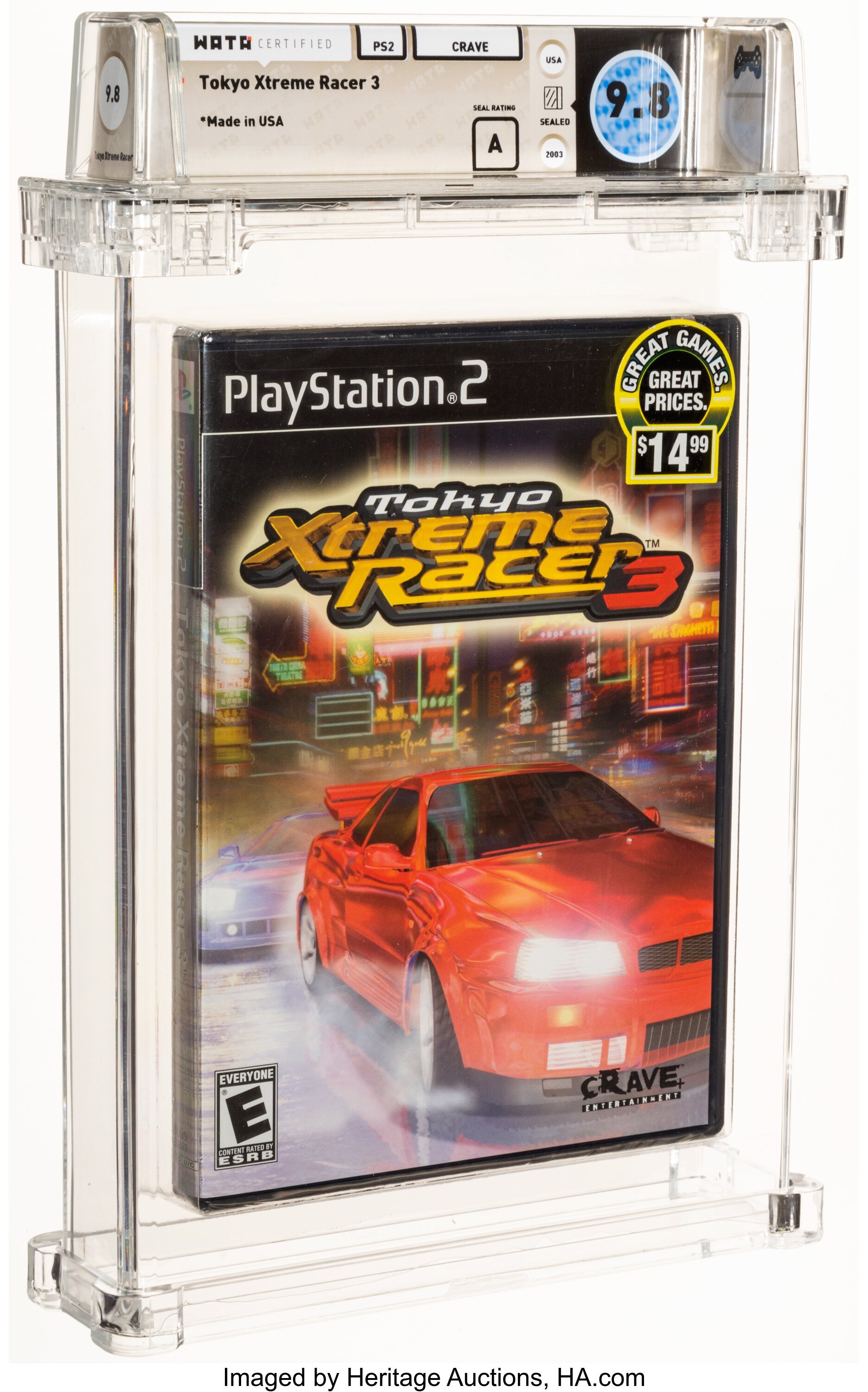Tokyo Xtreme Racer 3 (PS2): PSA Pop Report & Prices