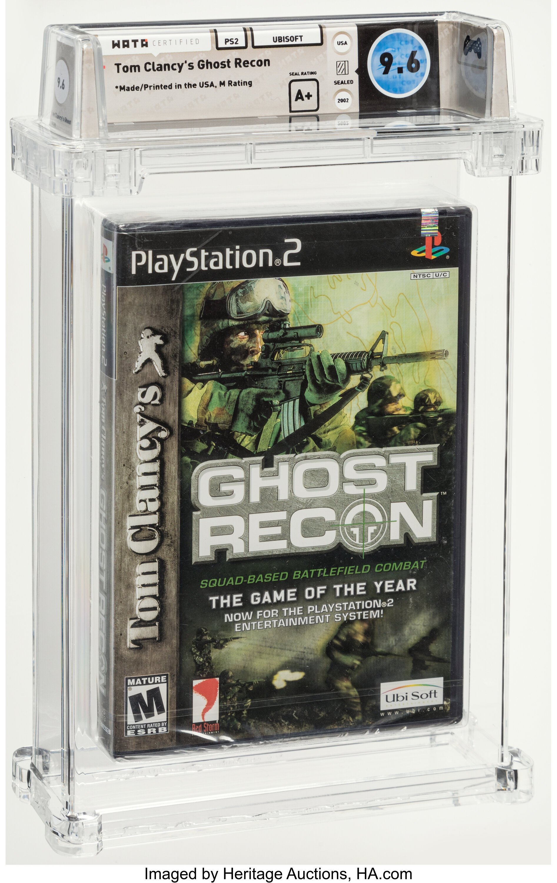 Tom Clancy's Ghost Recon (PS2): PSA Pop Report & Prices