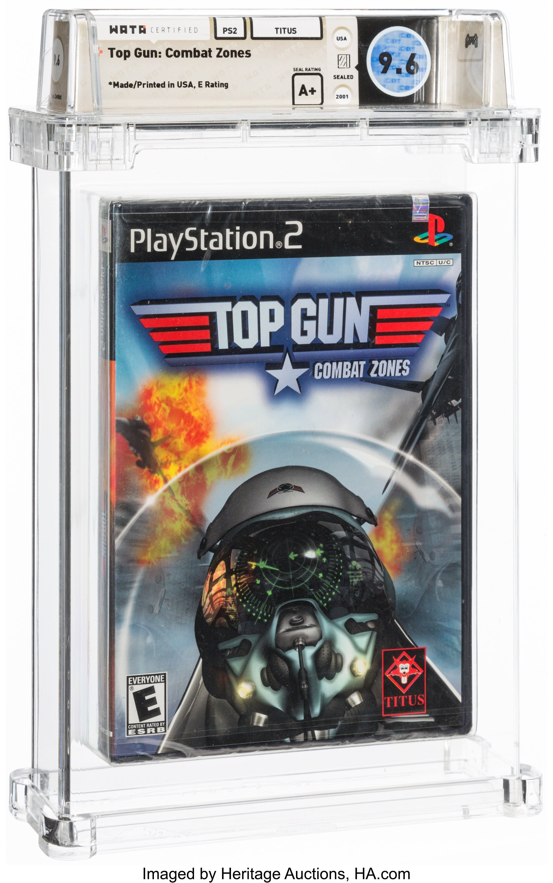 Top Gun: Combat Zones (PS2) — PSA Pop Report & Prices