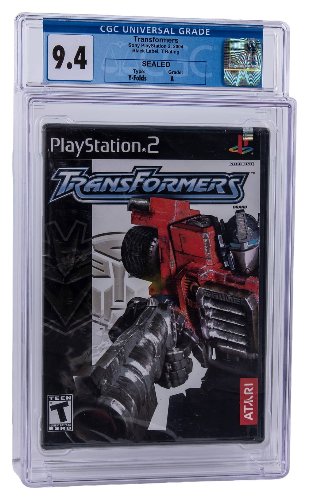 Transformers (PS2): PSA Pop Report & Prices
