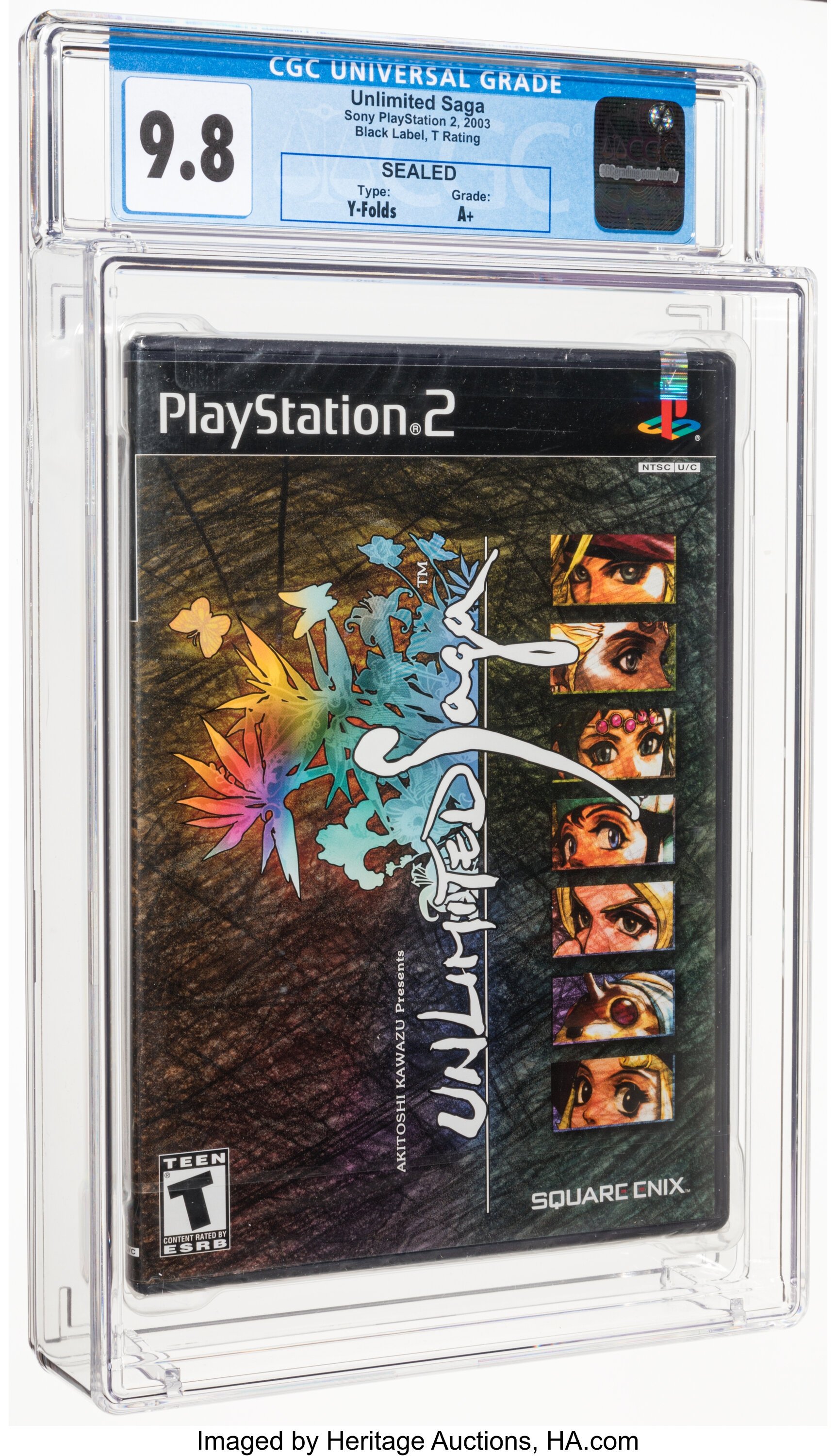 Unlimited Saga (PS2): PSA Pop Report & Prices