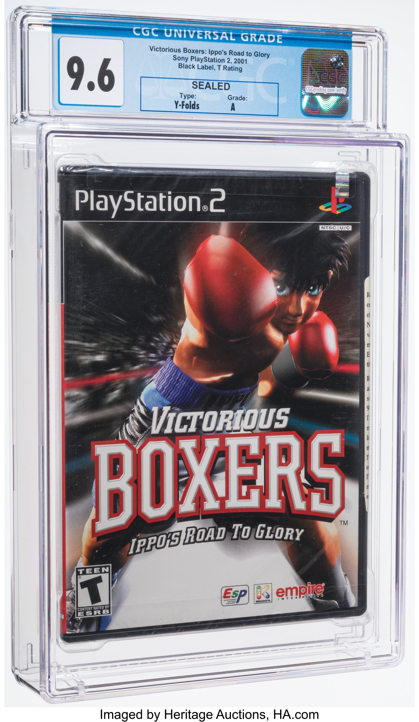 Victorious Boxers: Ippo's Road to Glory (PS2) — Pop Report