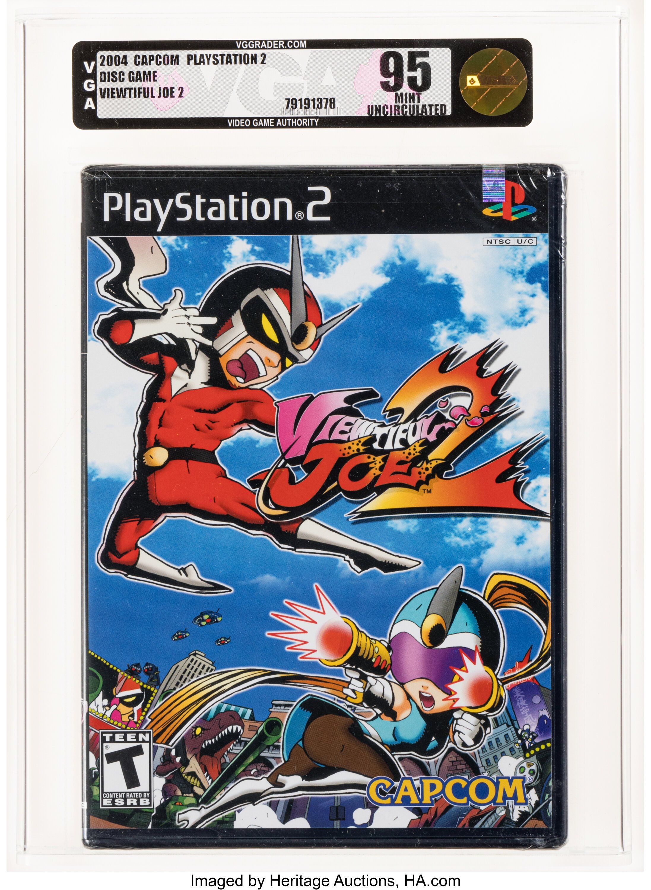 Viewtiful Joe 2 (PS2): PSA Pop Report & Prices