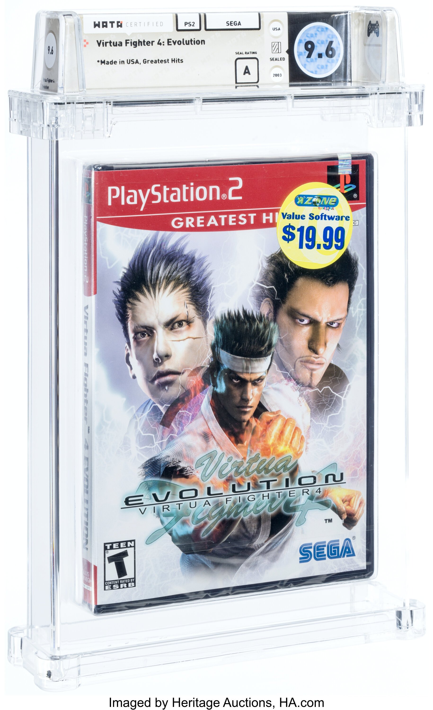 Virtua Fighter 4: Evolution (PS2) — PSA Pop Report & Prices