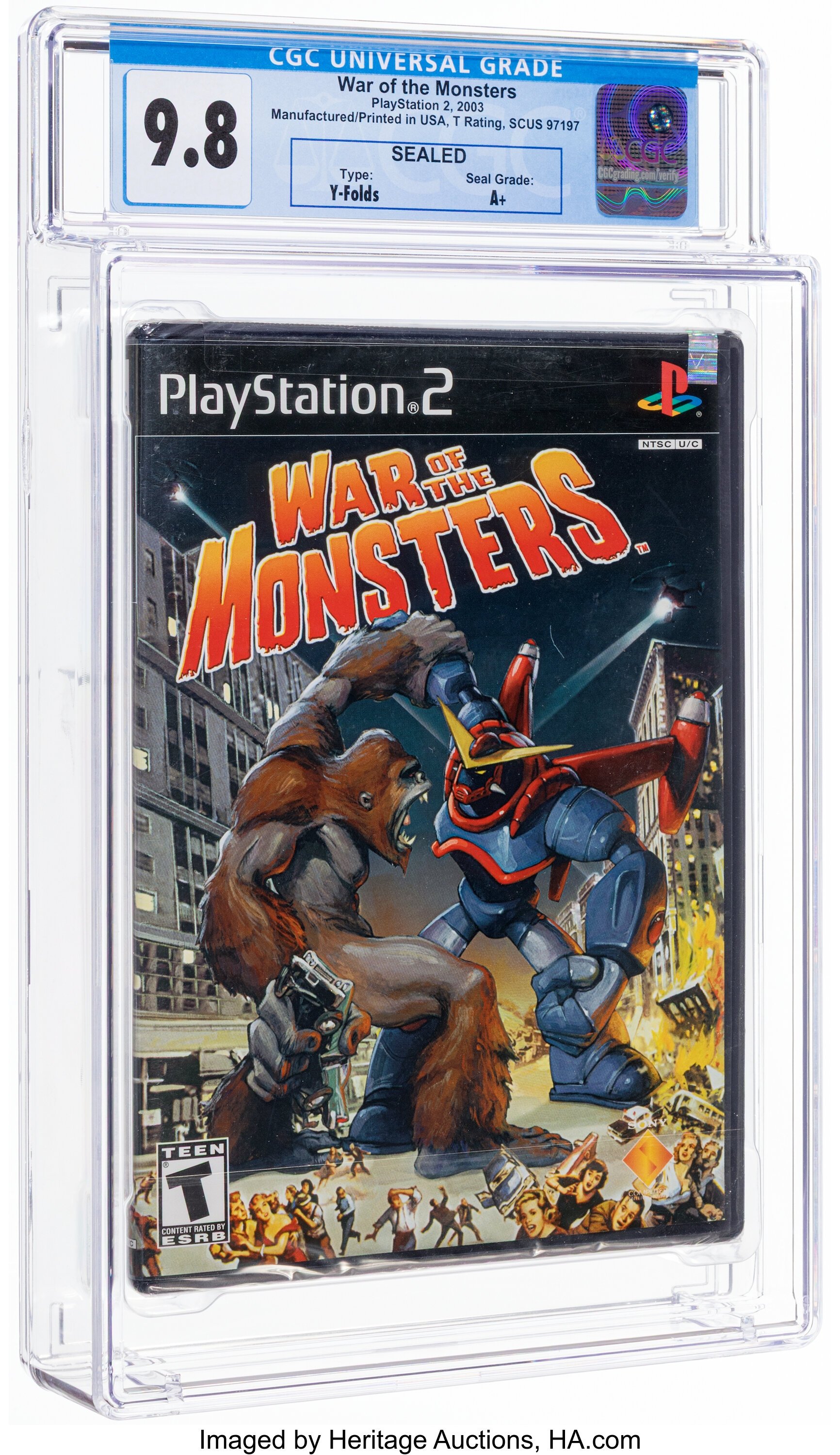 War of the Monsters (PS2): PSA Pop Report & Prices
